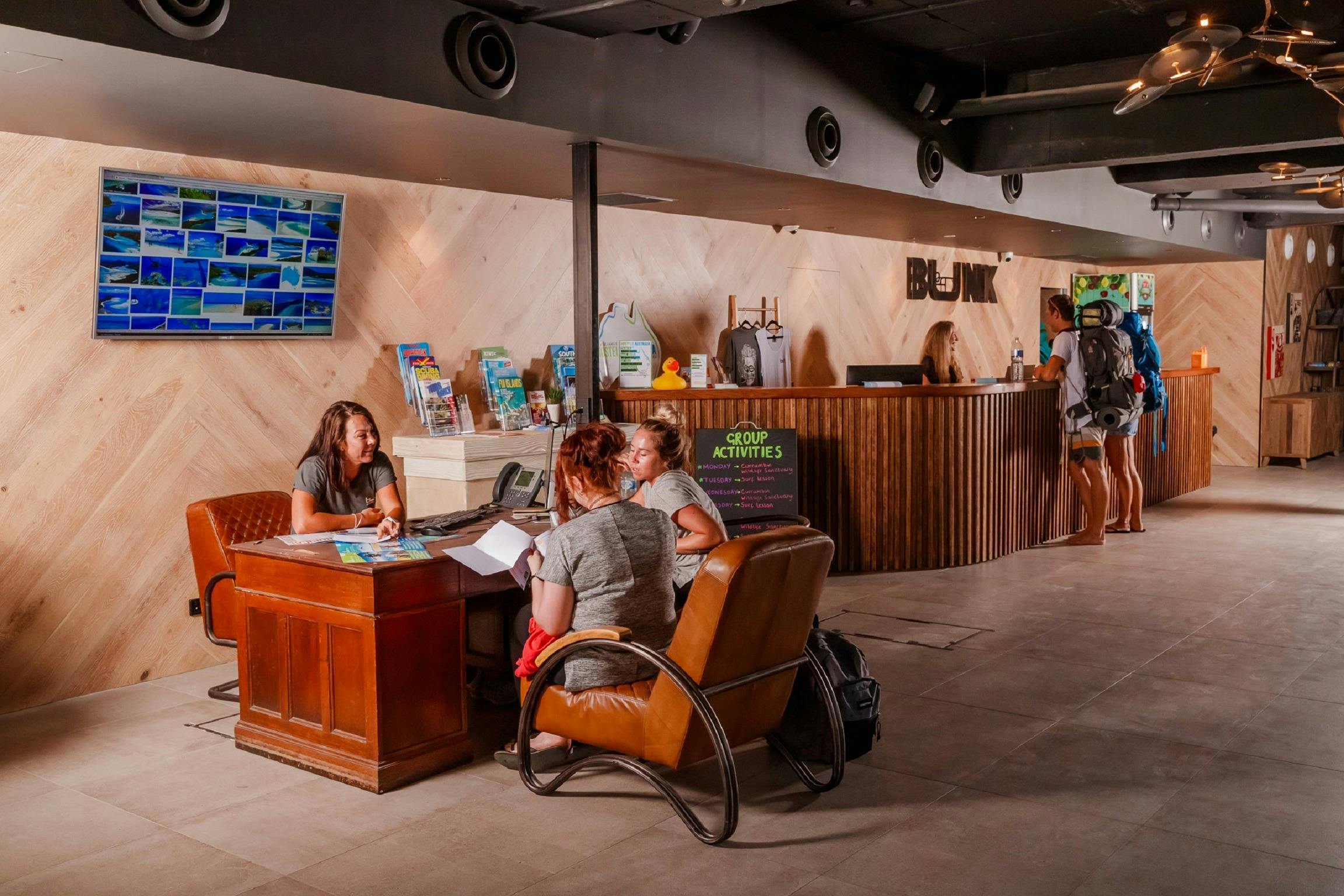 Bunk Travel and Reception