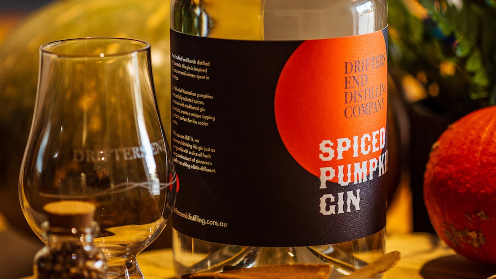 Drifters End Distilling Company Spiced Pumpkin Gin