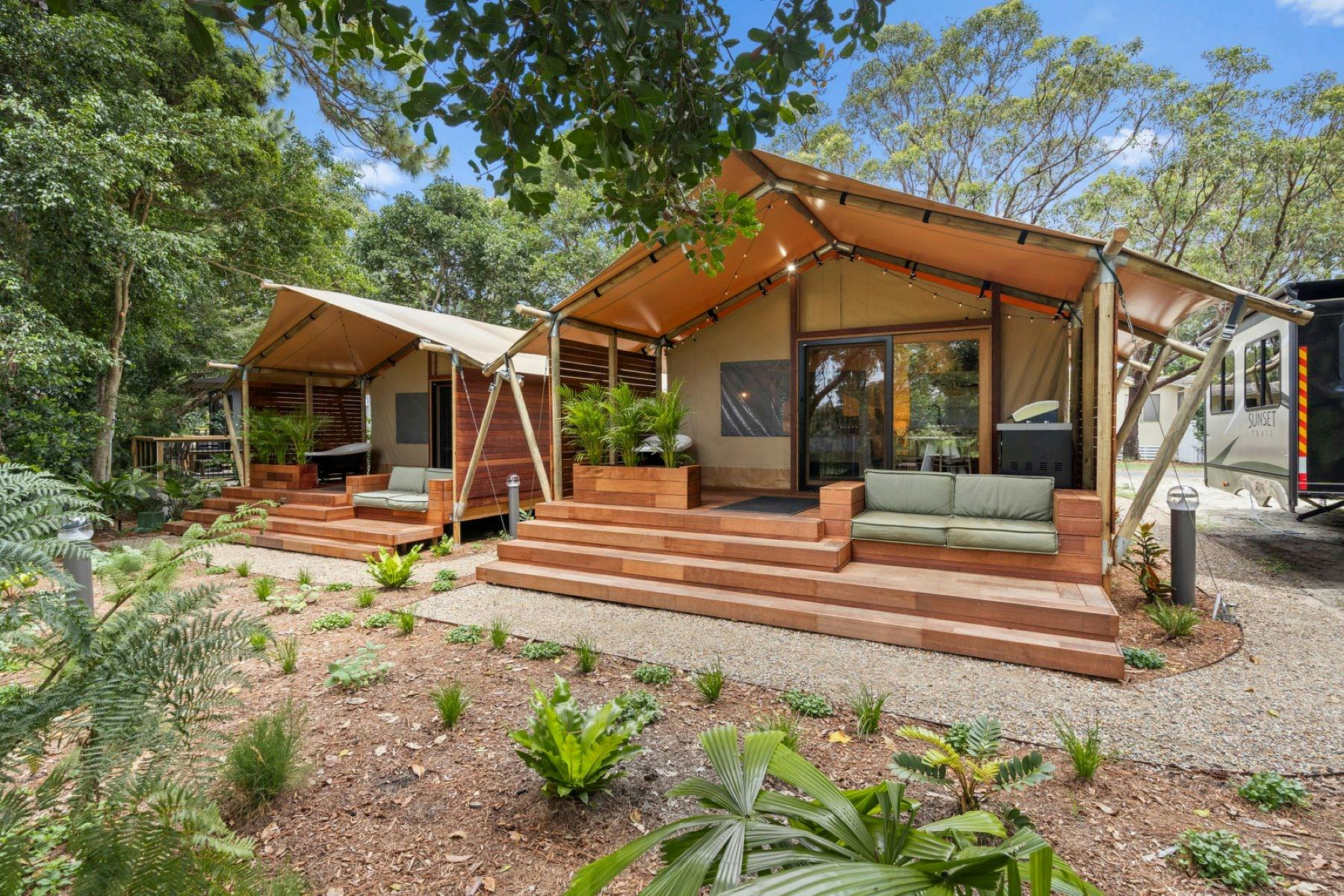 インジェニア・ホリデーズ バイロンベイ スタジオサファリテント