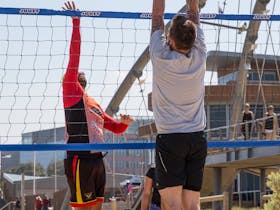 beach volleyball