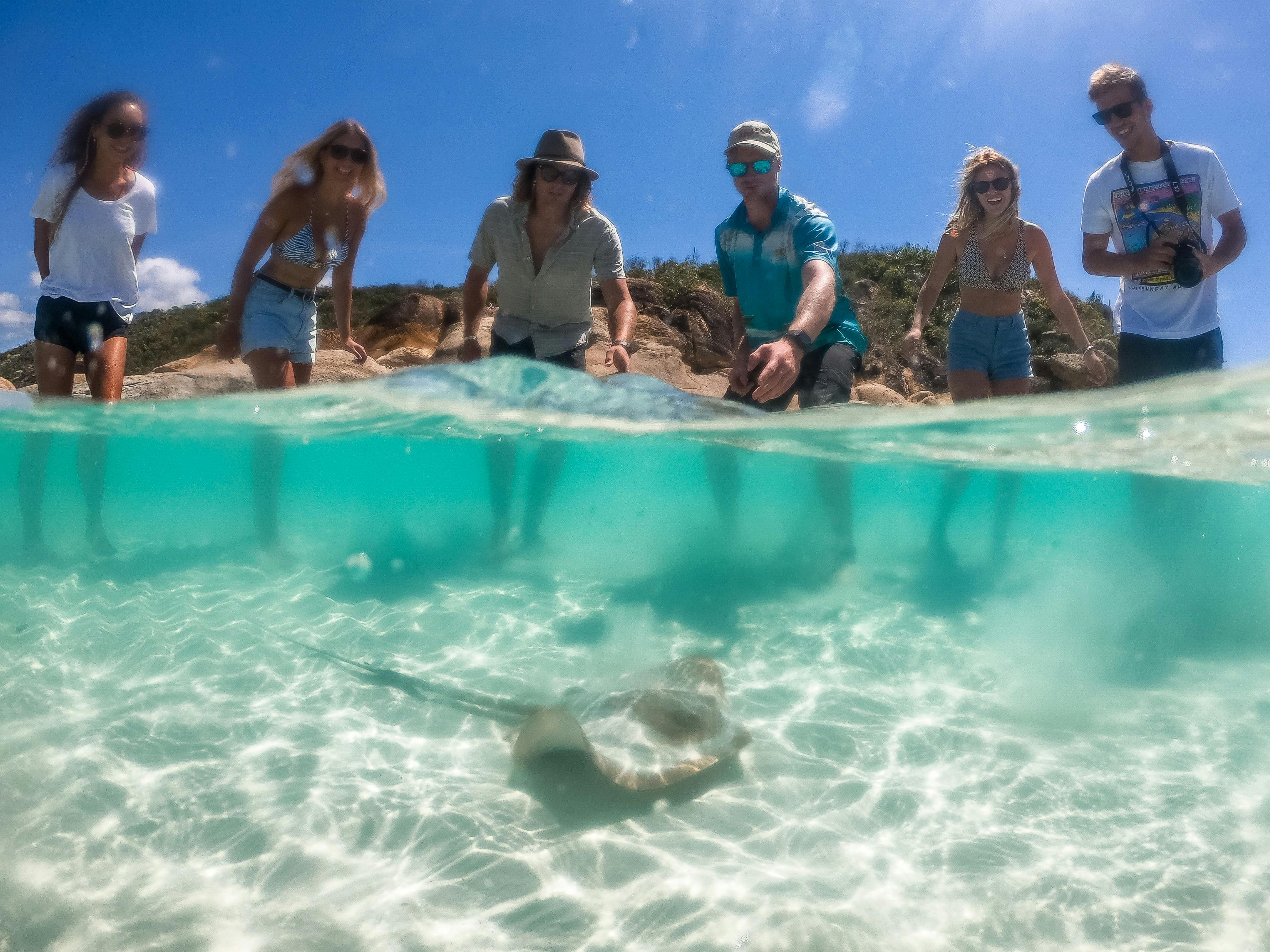 Guide Walk at Whitehaven Beach