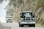 Trucks over Sylvia's Gap
