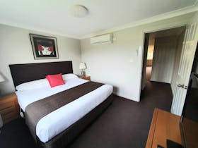Spacious bedroom with King bed