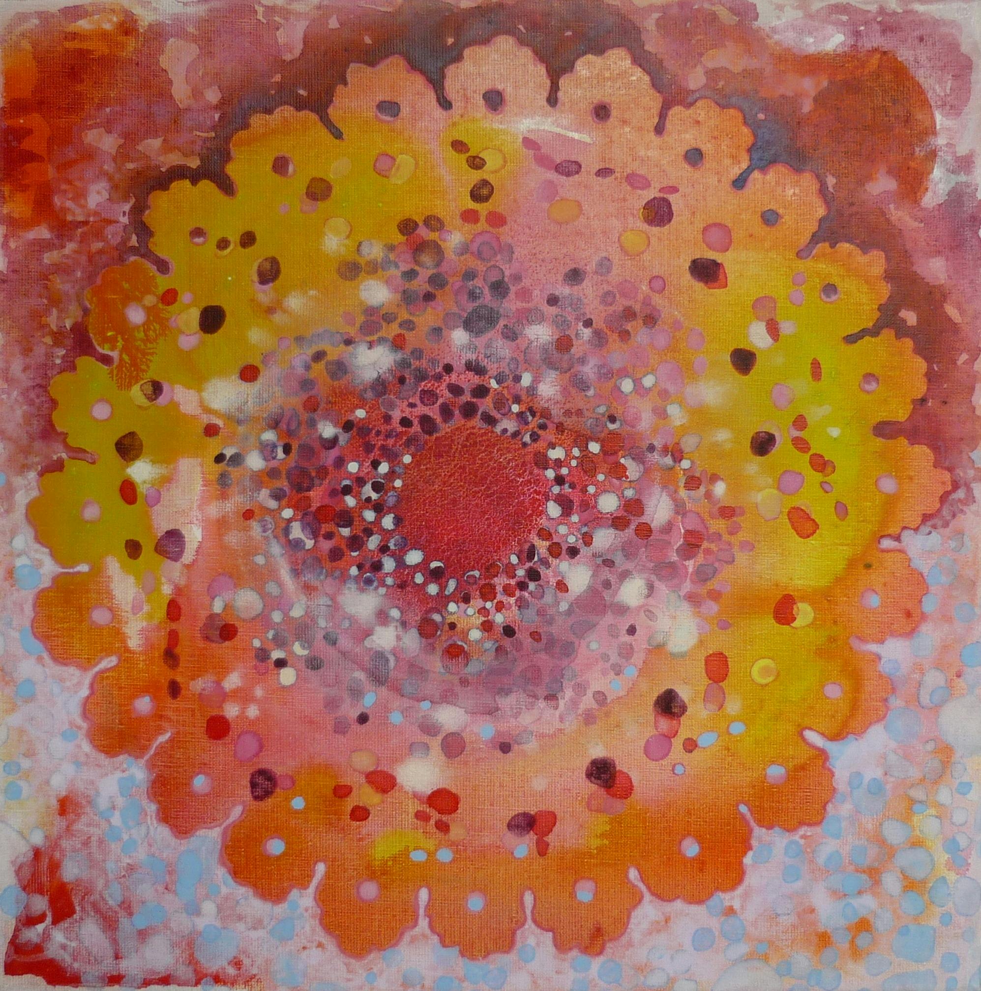 'Forecast' 50x50 cm Acrylics on canvas