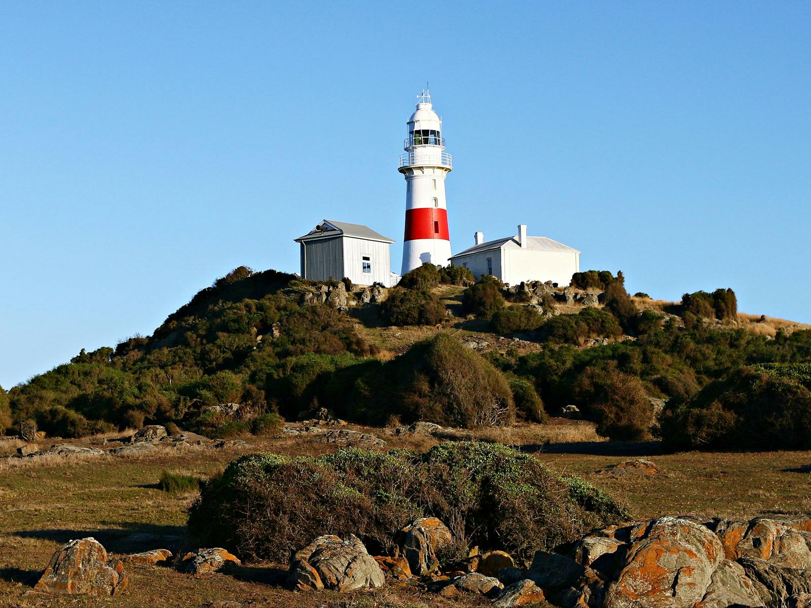 Low Head Foghorn and Lighthouse