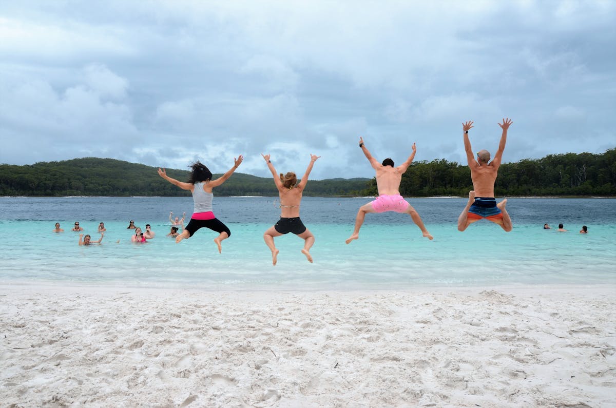 lake McKenzie group trip