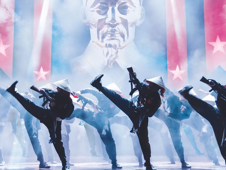 Miss Saigon at Opera House is a spectacular musical with top dance and singing acts.