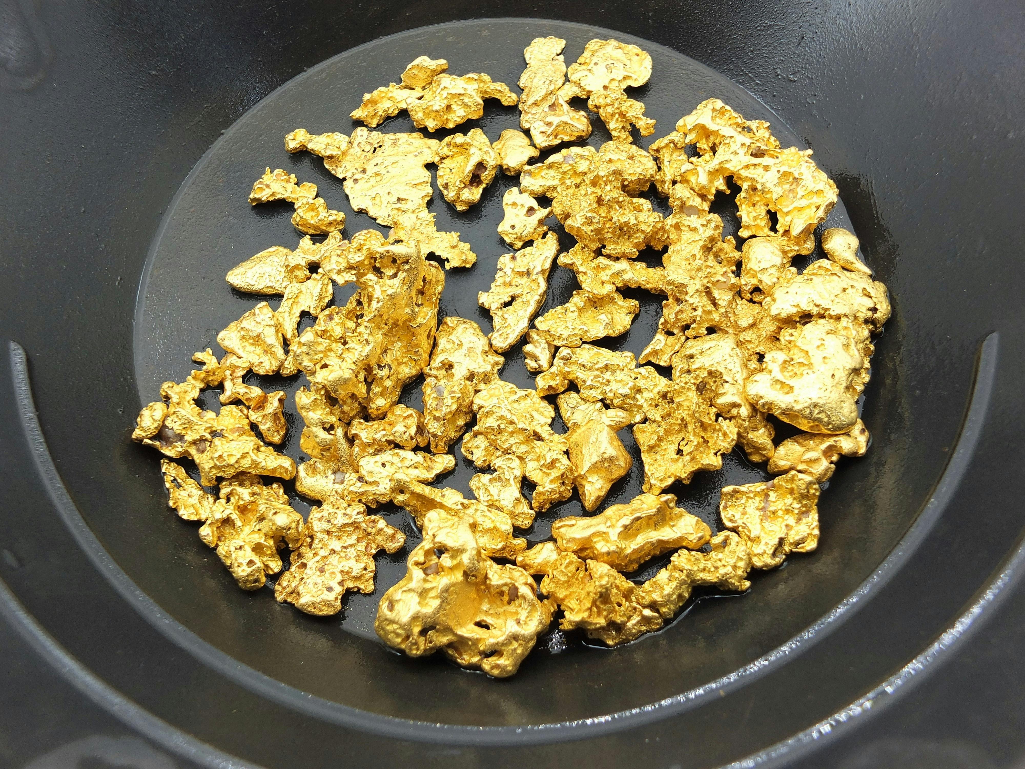 Natural Gold Nuggets and Jewellery
