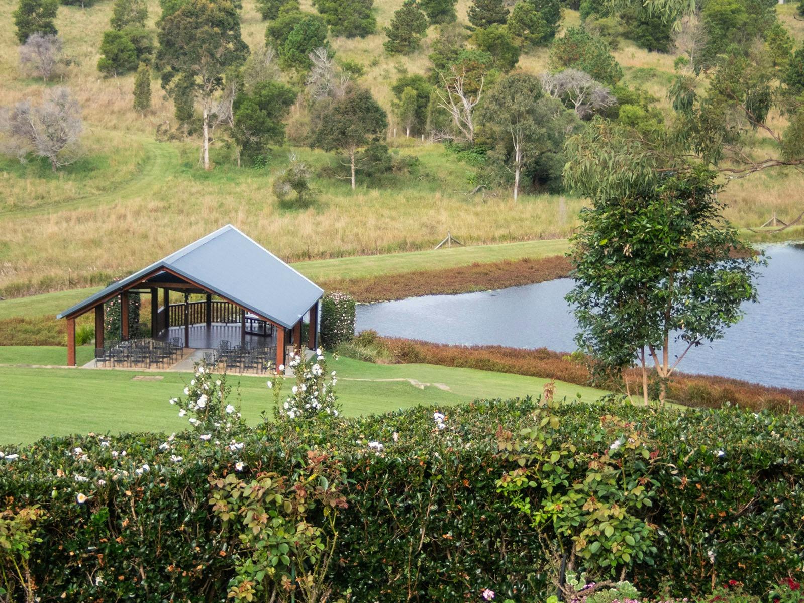 Lunch spot at Ocean View Estates