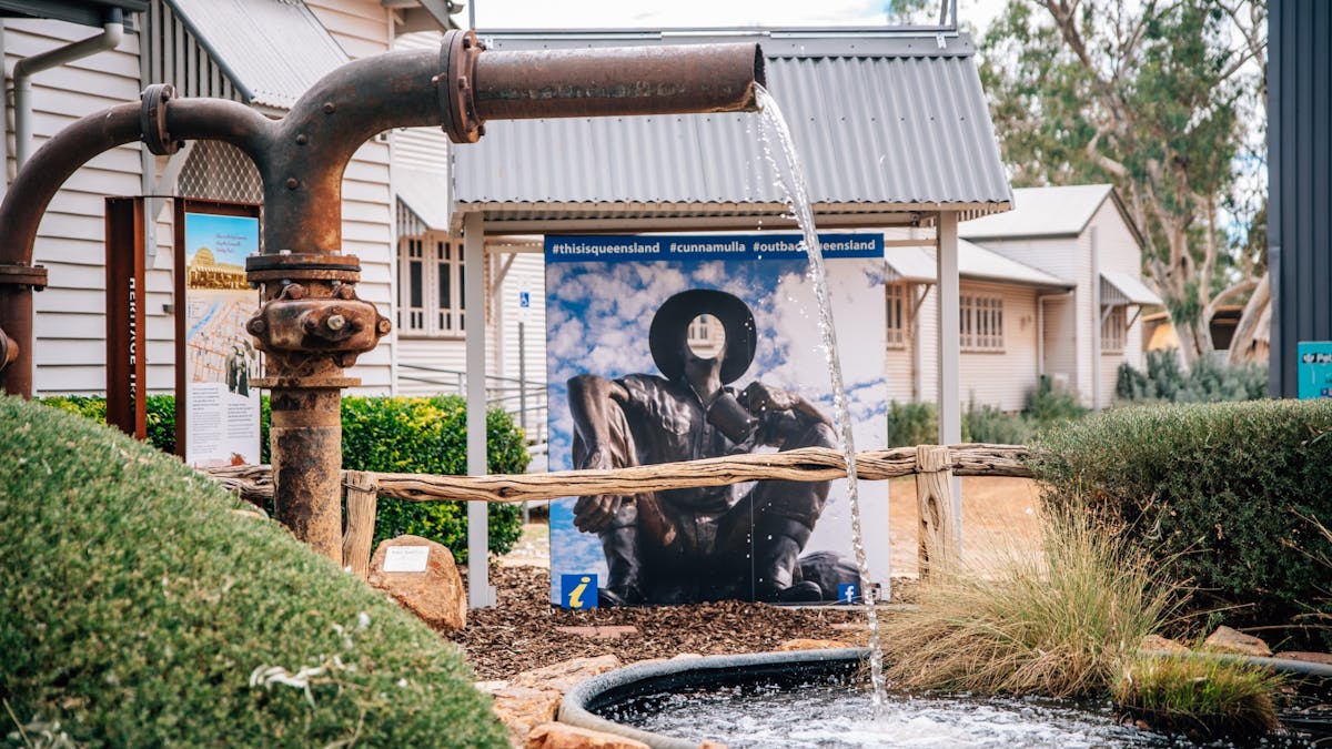 Put your face in and grab a photo with Cunnamulla Fella Board.la