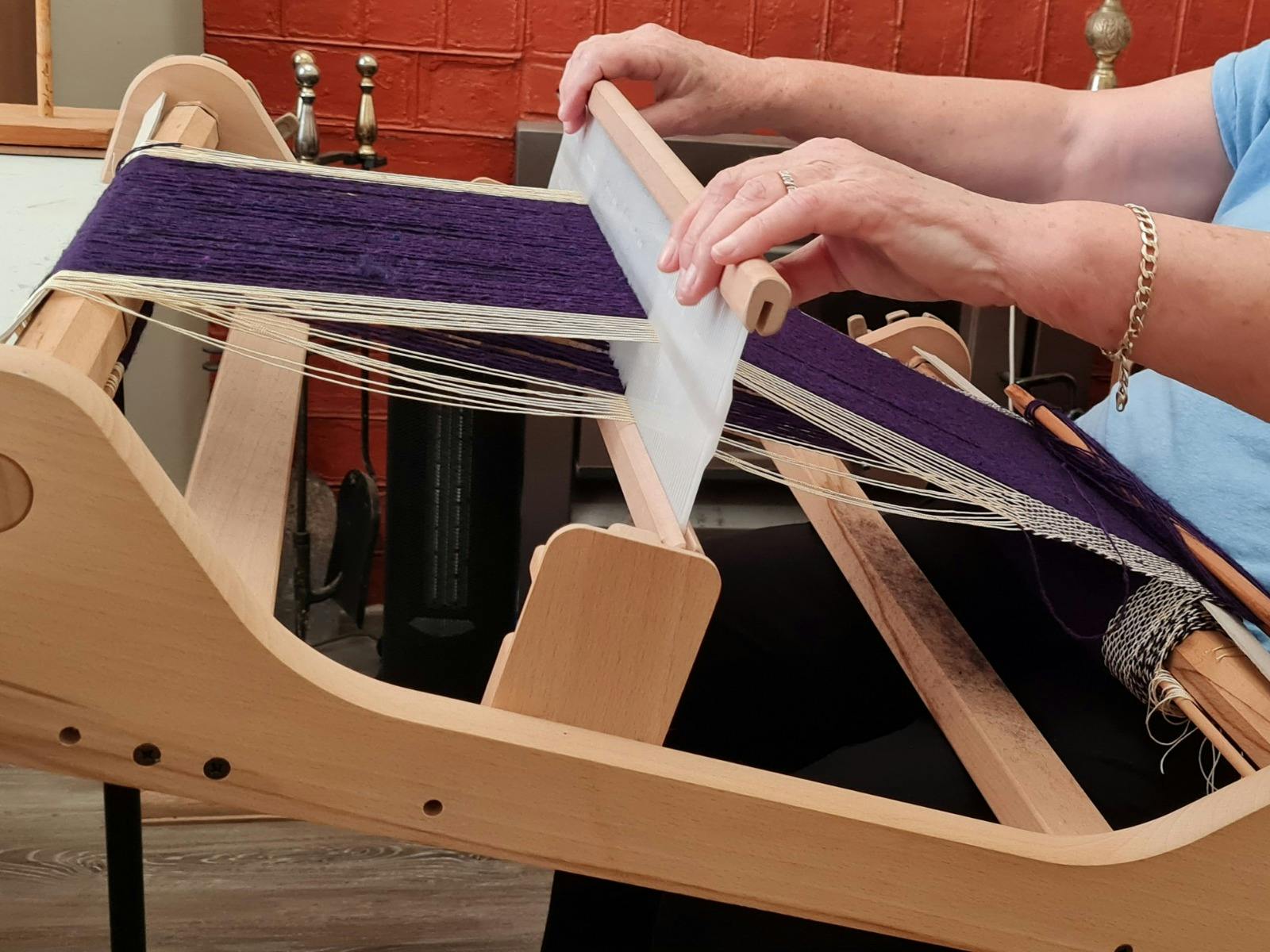 Rigid Heddle Workshop Scarf-making at the Rare Trades Centre