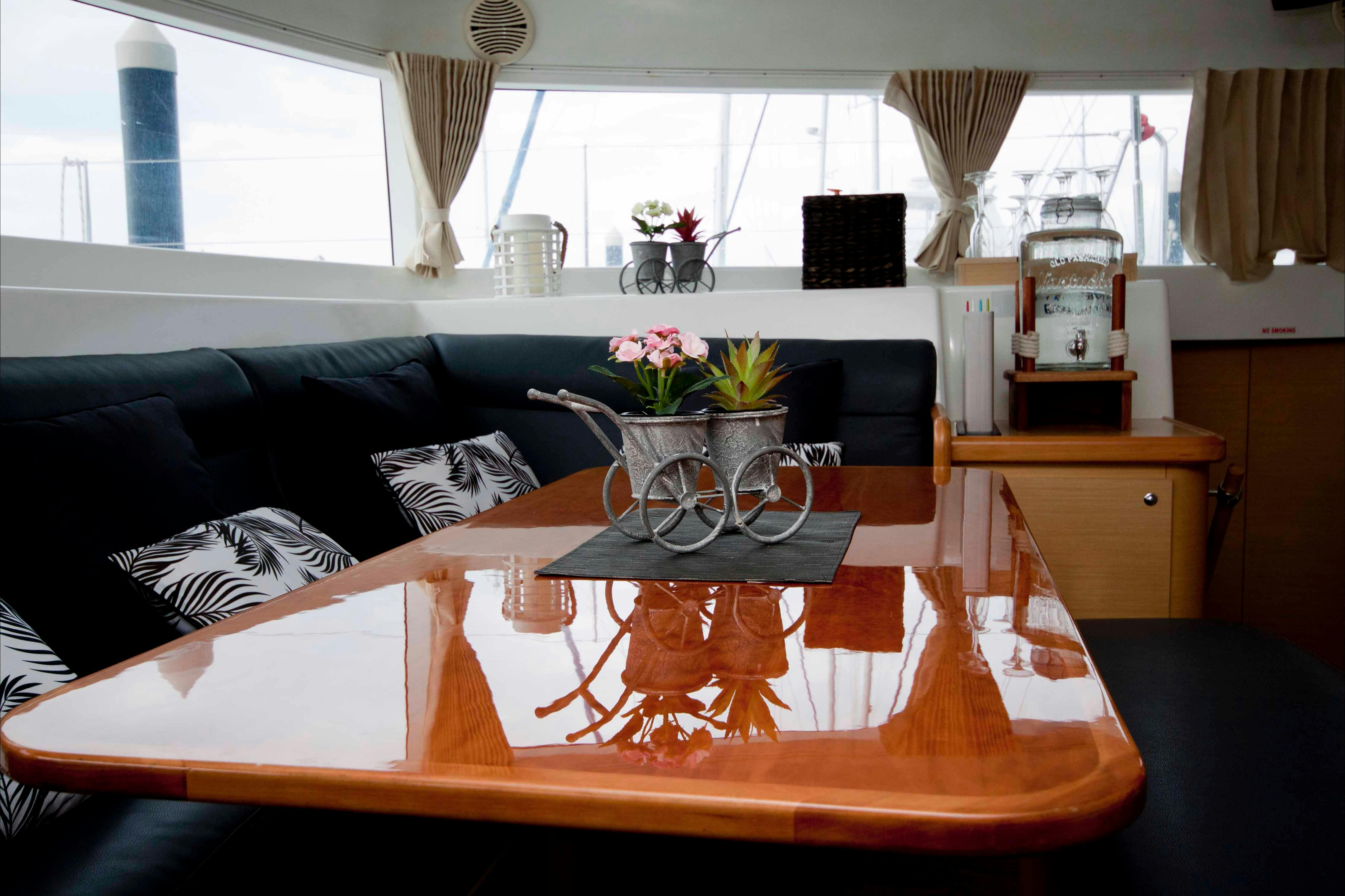 Would you expect this quality on a charter boat in the Whitsundays?