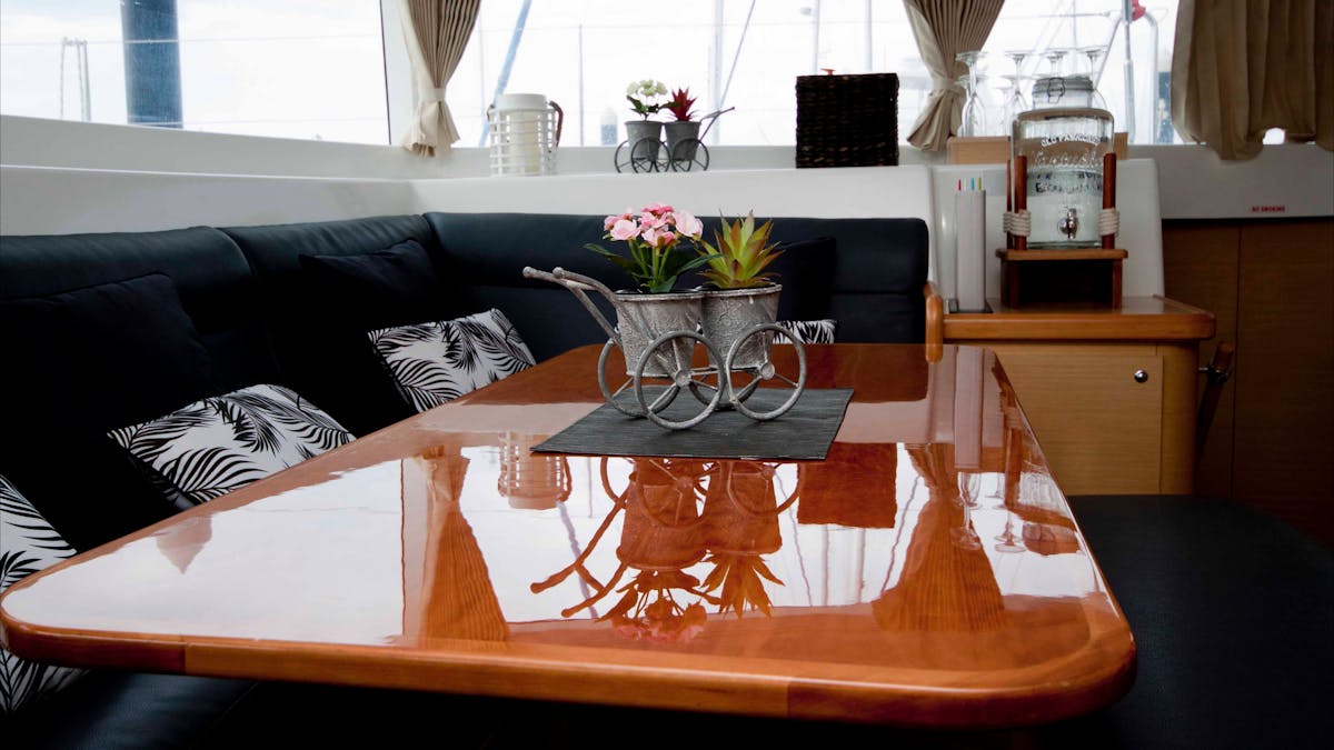 Would you expect this quality on a charter boat in the Whitsundays?