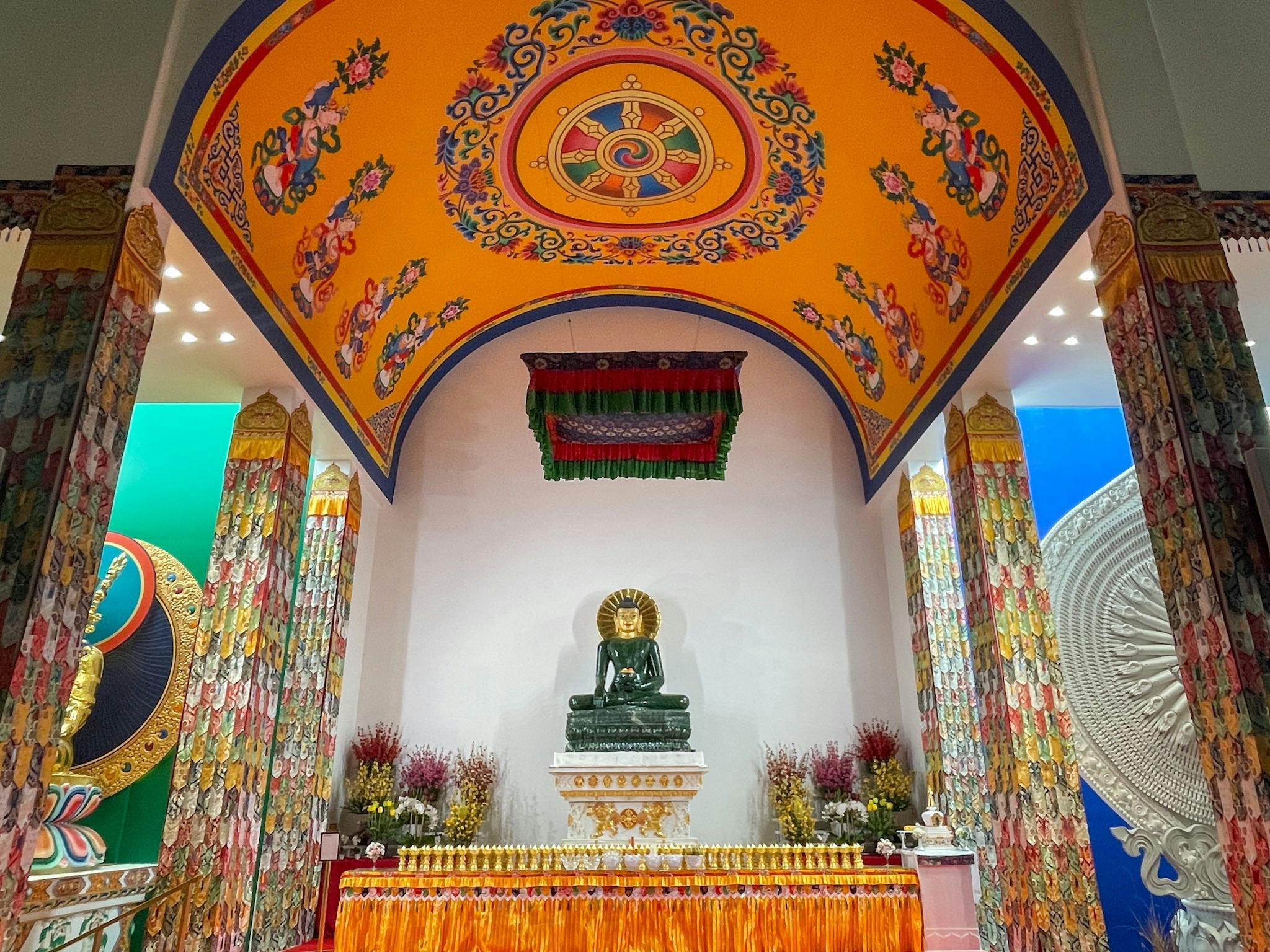 Jade Buddha of Universal Peace at the Great Stupa