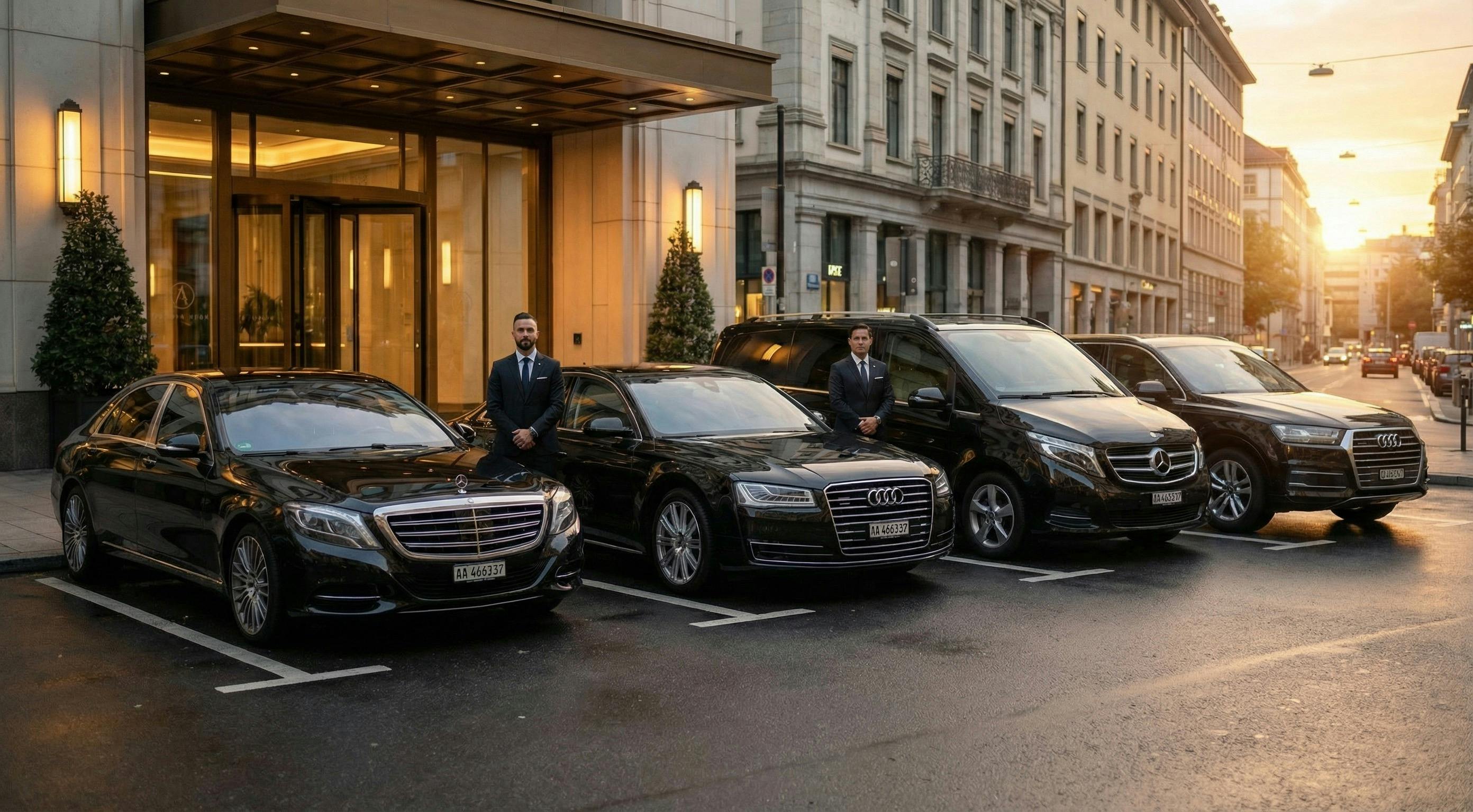 luxury black cars fleet in sydney, professional chauffeurs, best rates in sydney