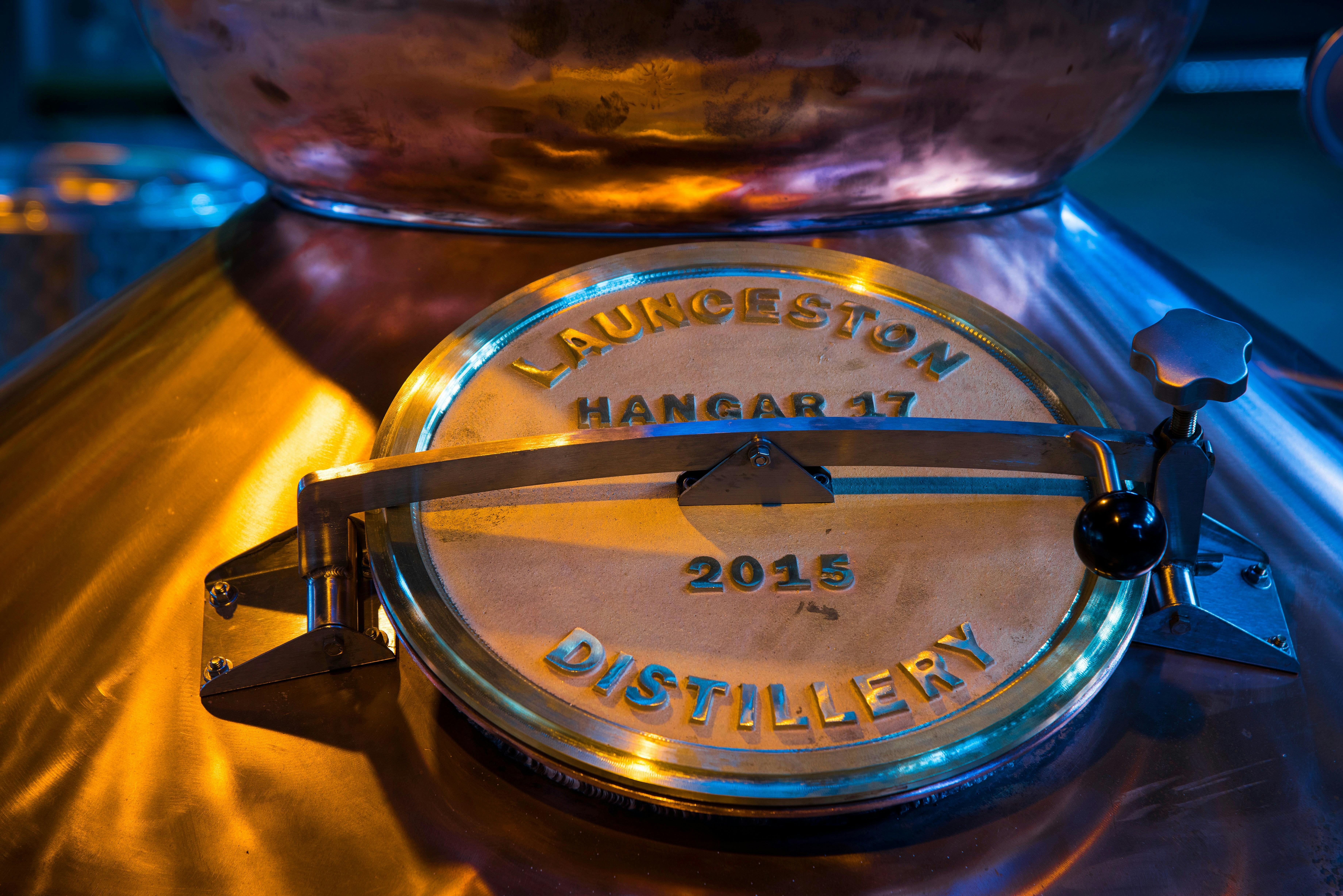 Launceston Distillery Still Door