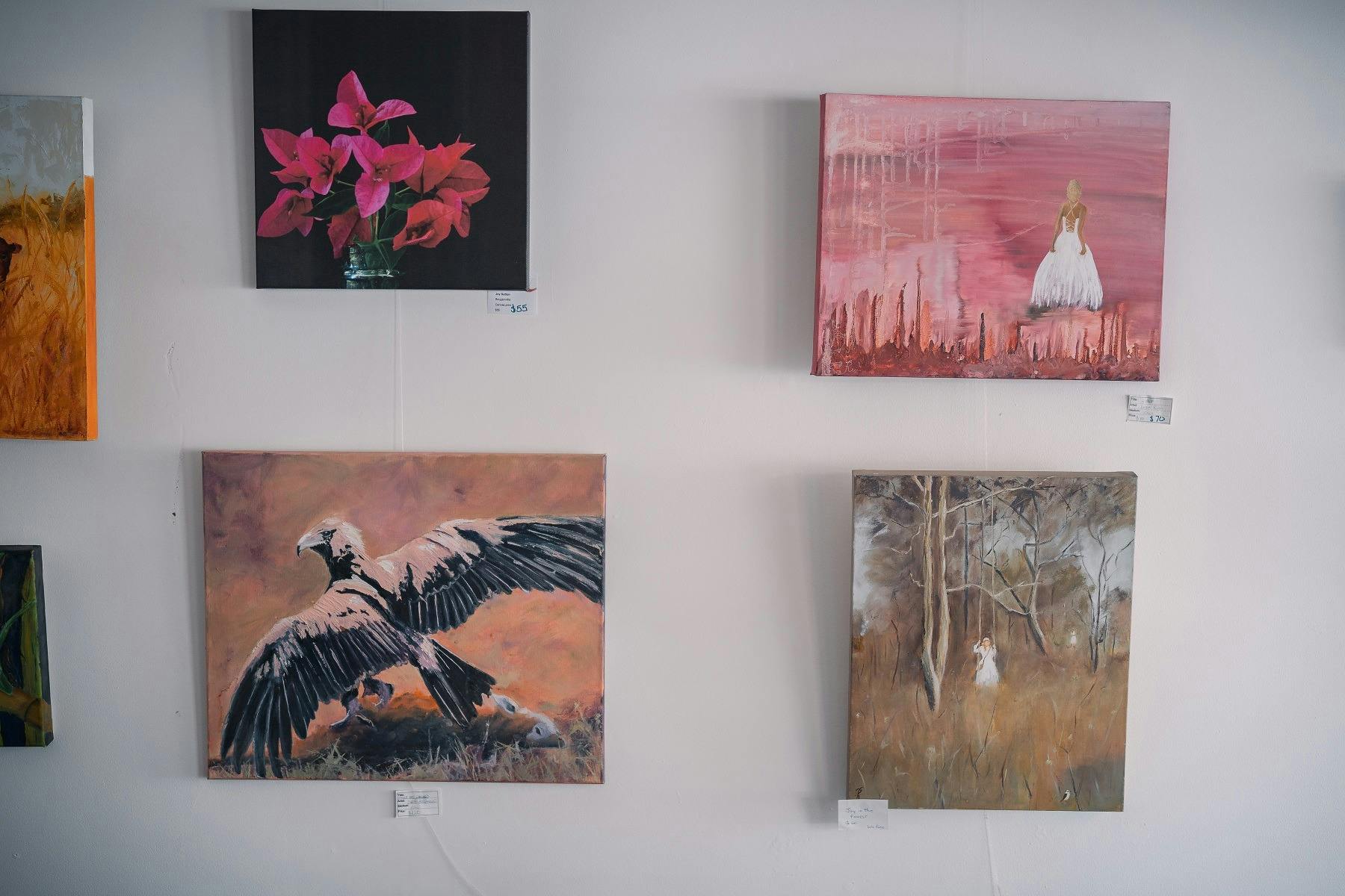 Artwork at Moulamein Art Gallery