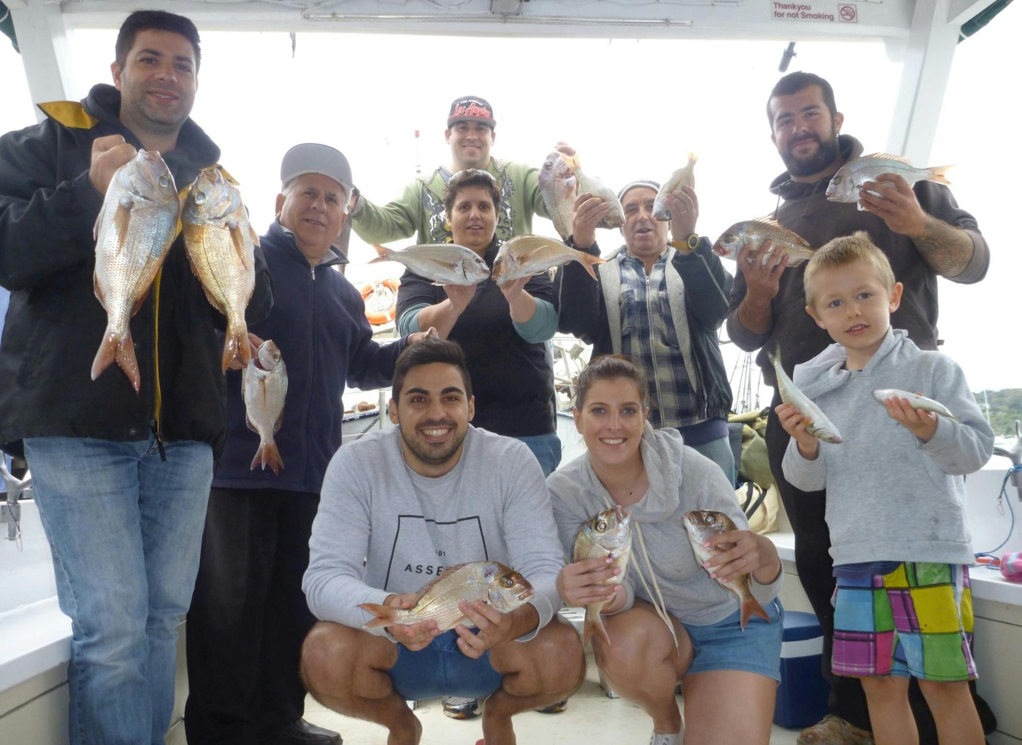 Fishing charters with Bay Fish N Trips
