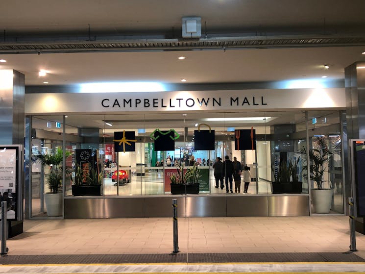 Campbelltown Mall entrance