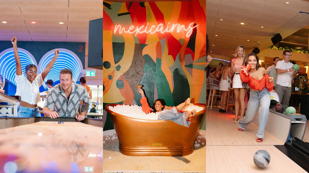 6 Old-school games (Bowling, shuffleboard, pool, ping pong, beer pong)