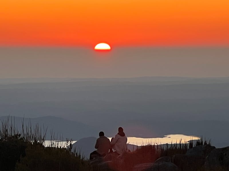One of the spectacular views often seen from the Mt Owen 4x4 experience.