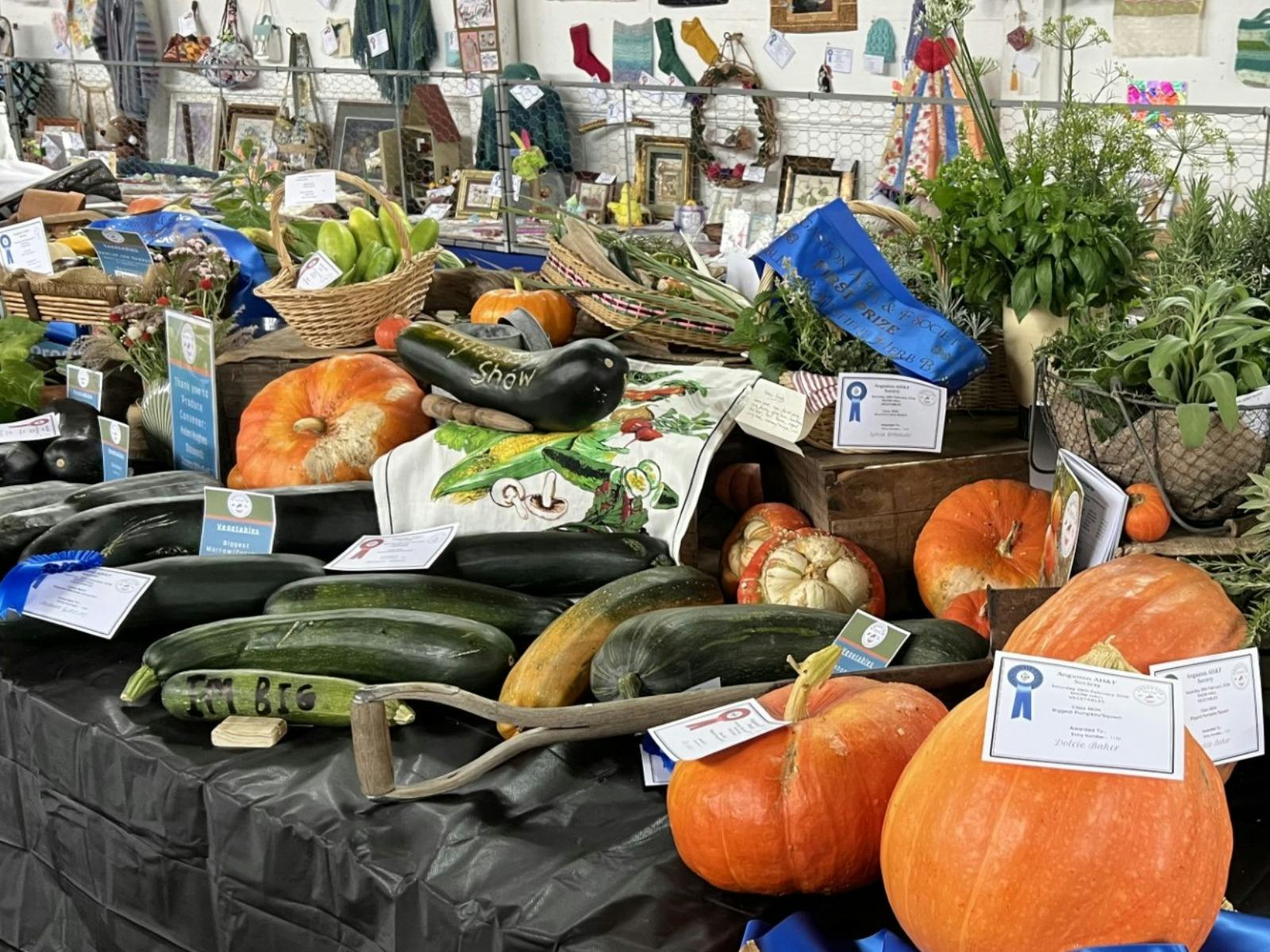 Vegetables at the Angaston Show