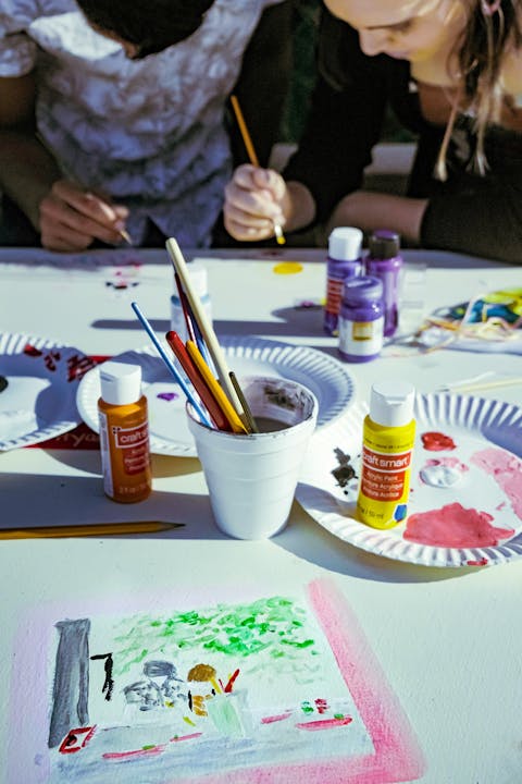 painting, kids art, imagination, kid's creativity, artwork, imagine, paint, learn