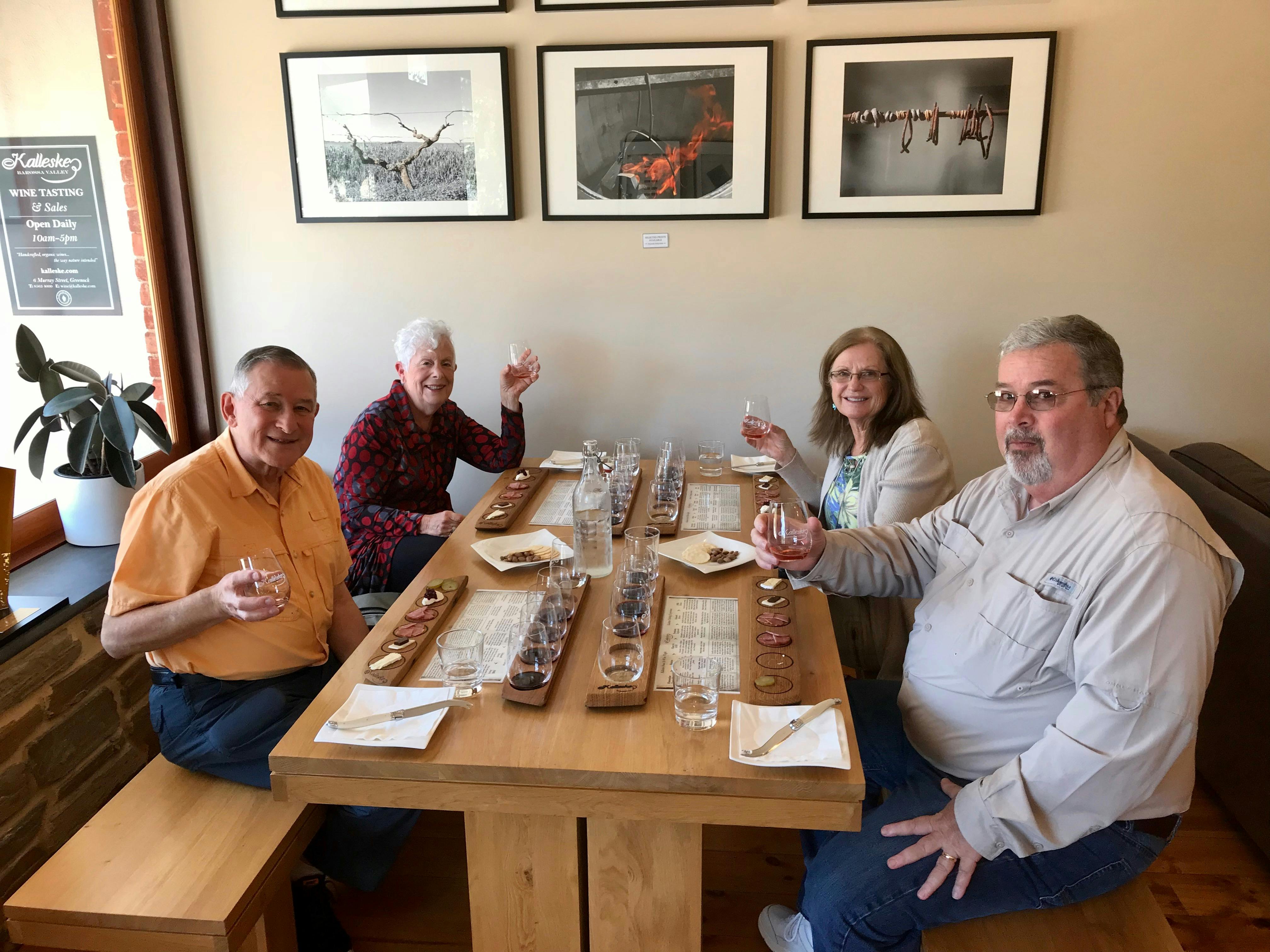 Barossa cellar door food & wine pairings