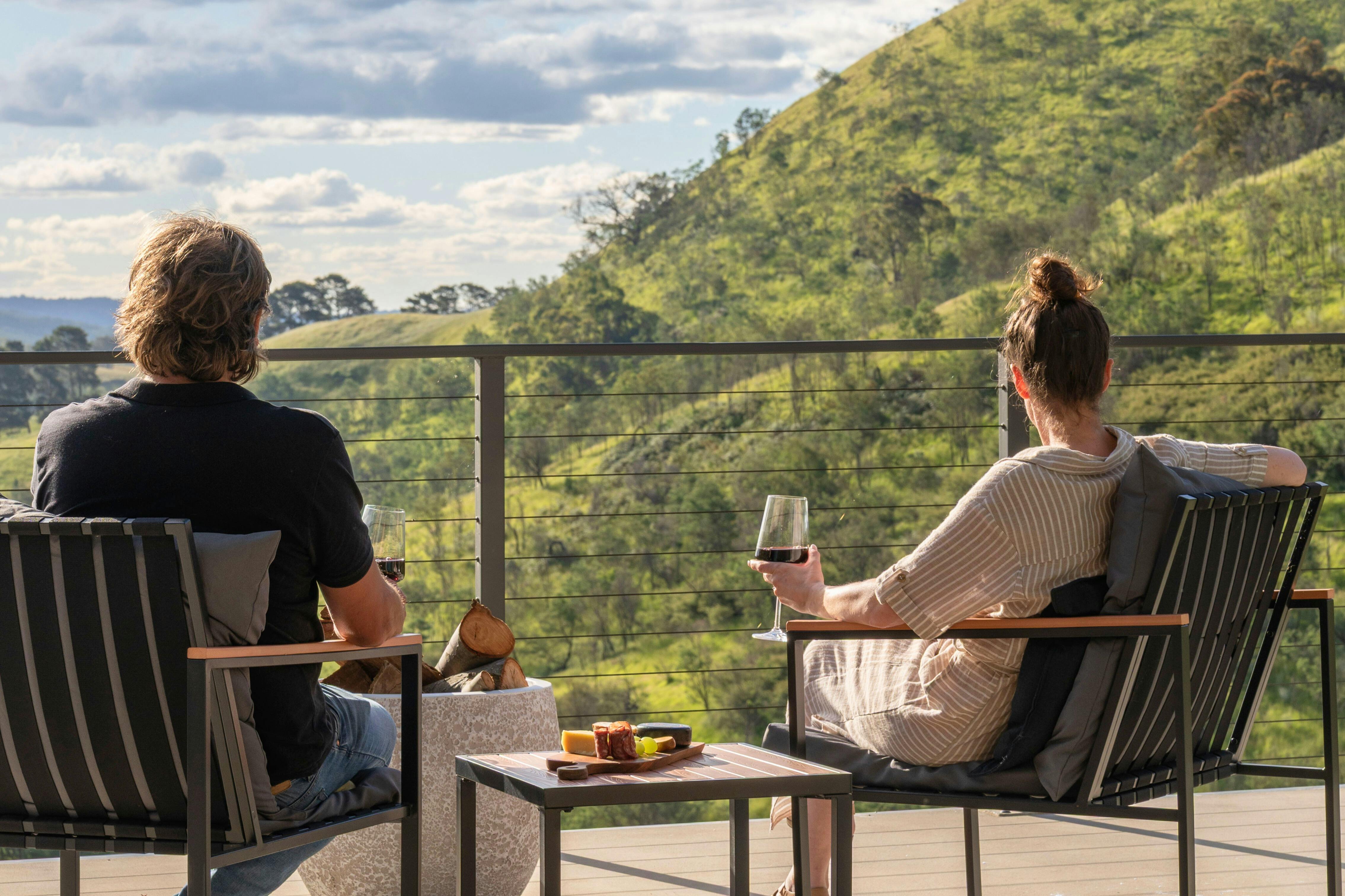 Villa Minto Deck View Together @ Bloom Into You Flower Farm