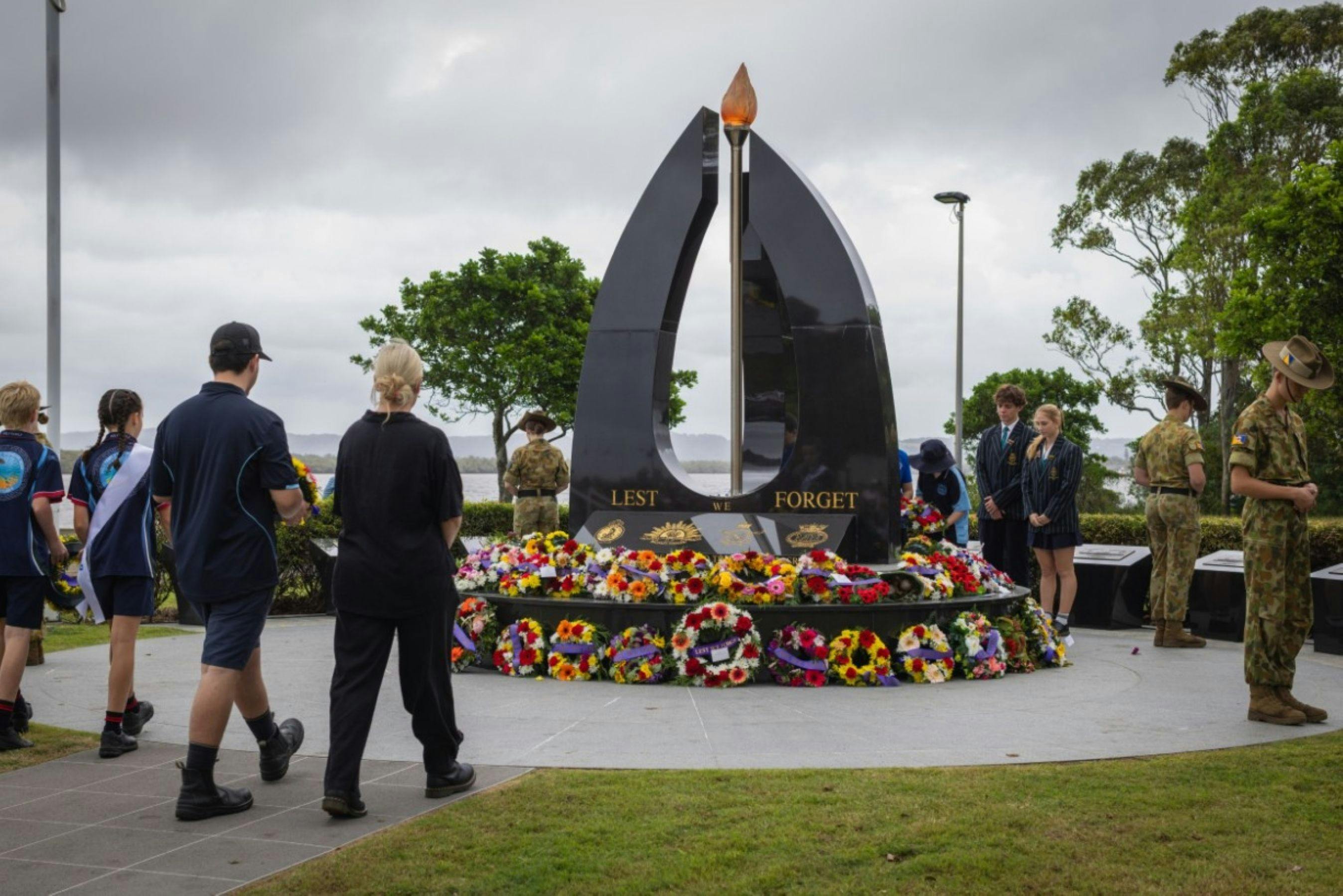 ANZAC Day Commemorations at the Ballina RSL Sub-Branch