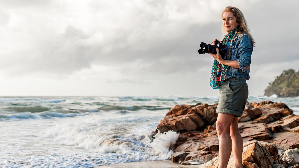 Kerry Mulgrew, landscape and lifestyle photographer at Coolum Beach, Sunshine Coast, Queensland.