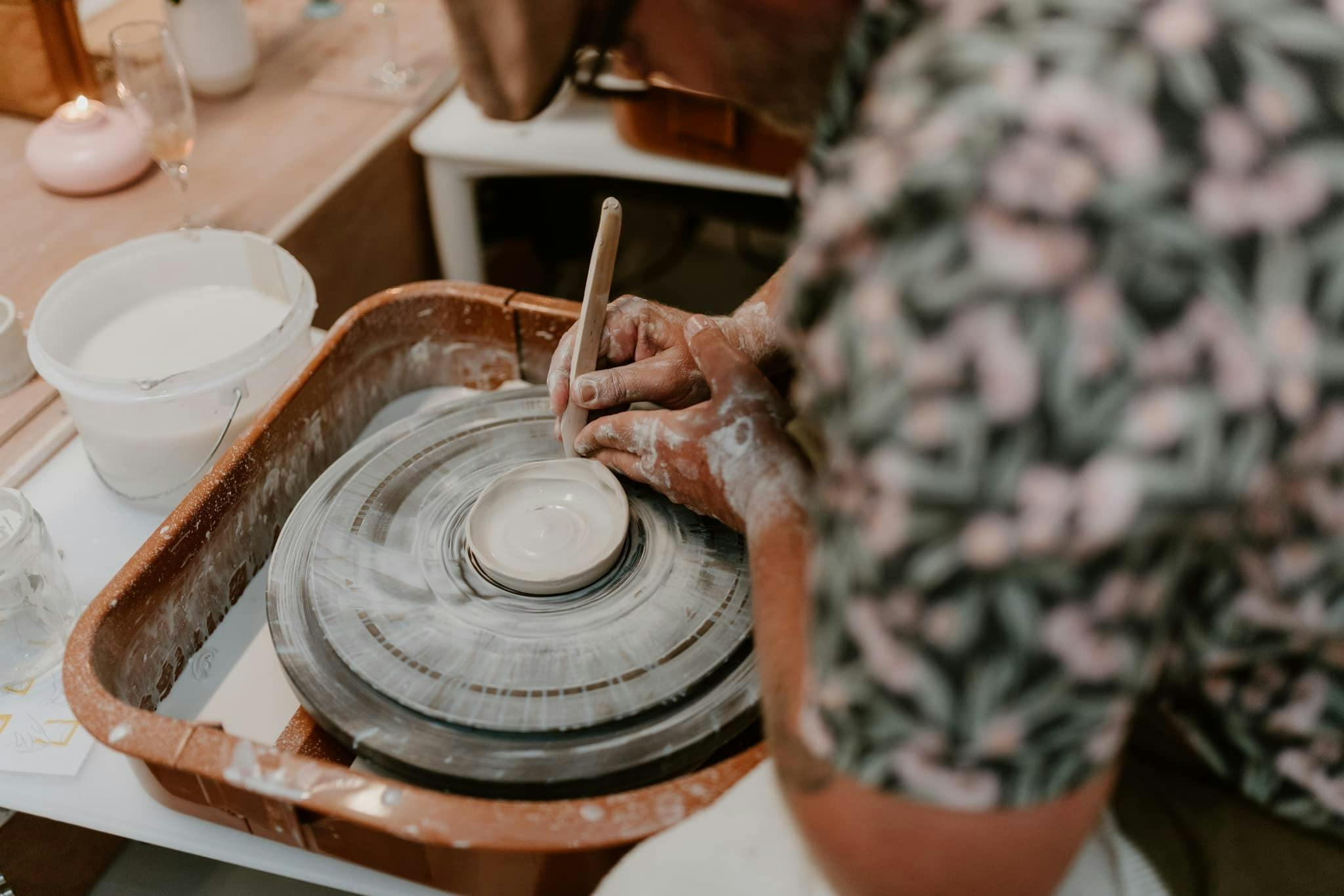 Working with clay