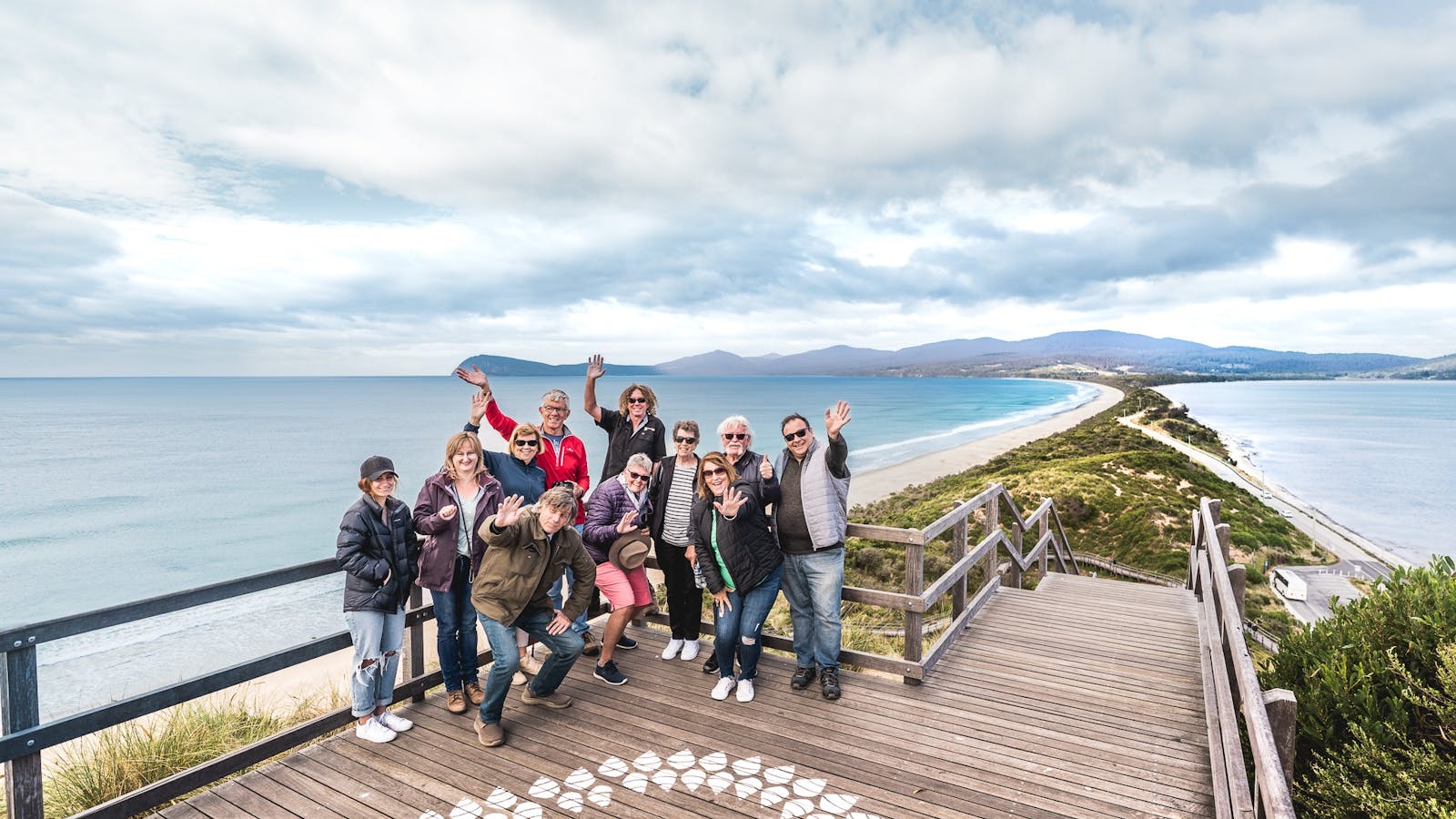 Climb the Truganini Lookout at The Neck