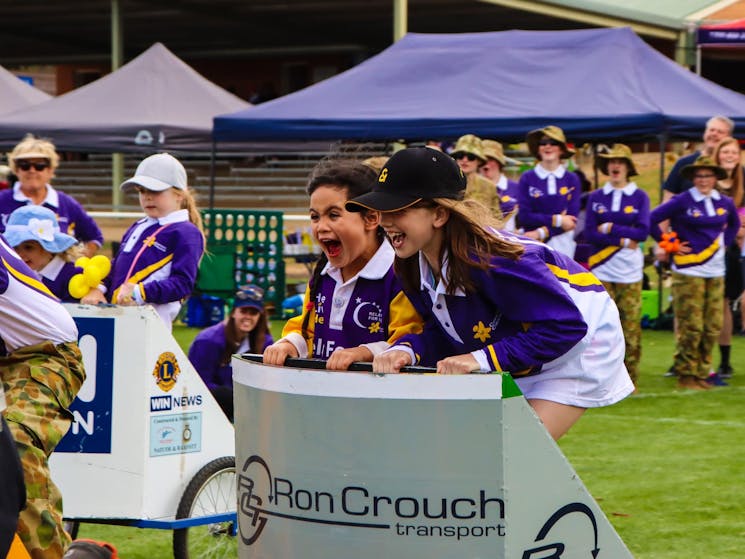 Chariot Races are fun for all ages