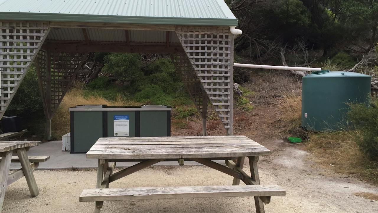 free gas barbecue at Allport Beach