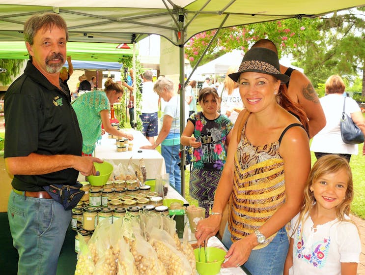 Smiles at Gloucester Farmers Market