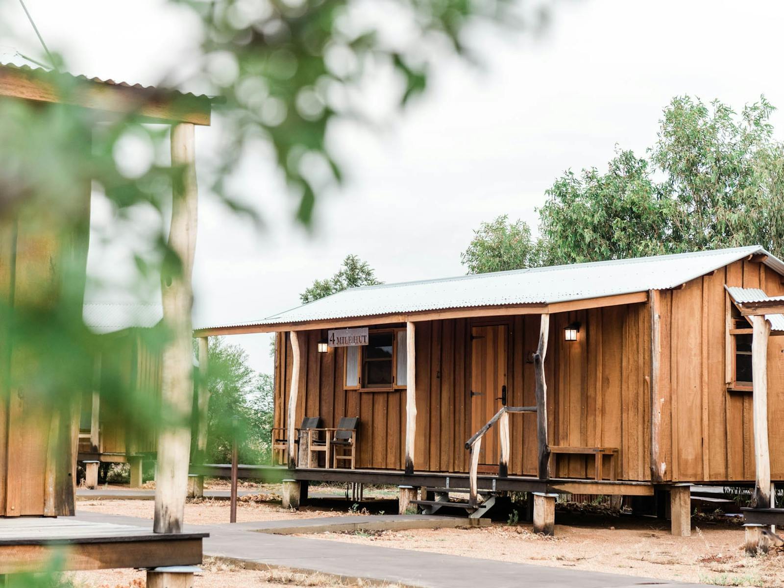 Rustic wooden cabin with tin roof Rustic wooden cabin with tin roof