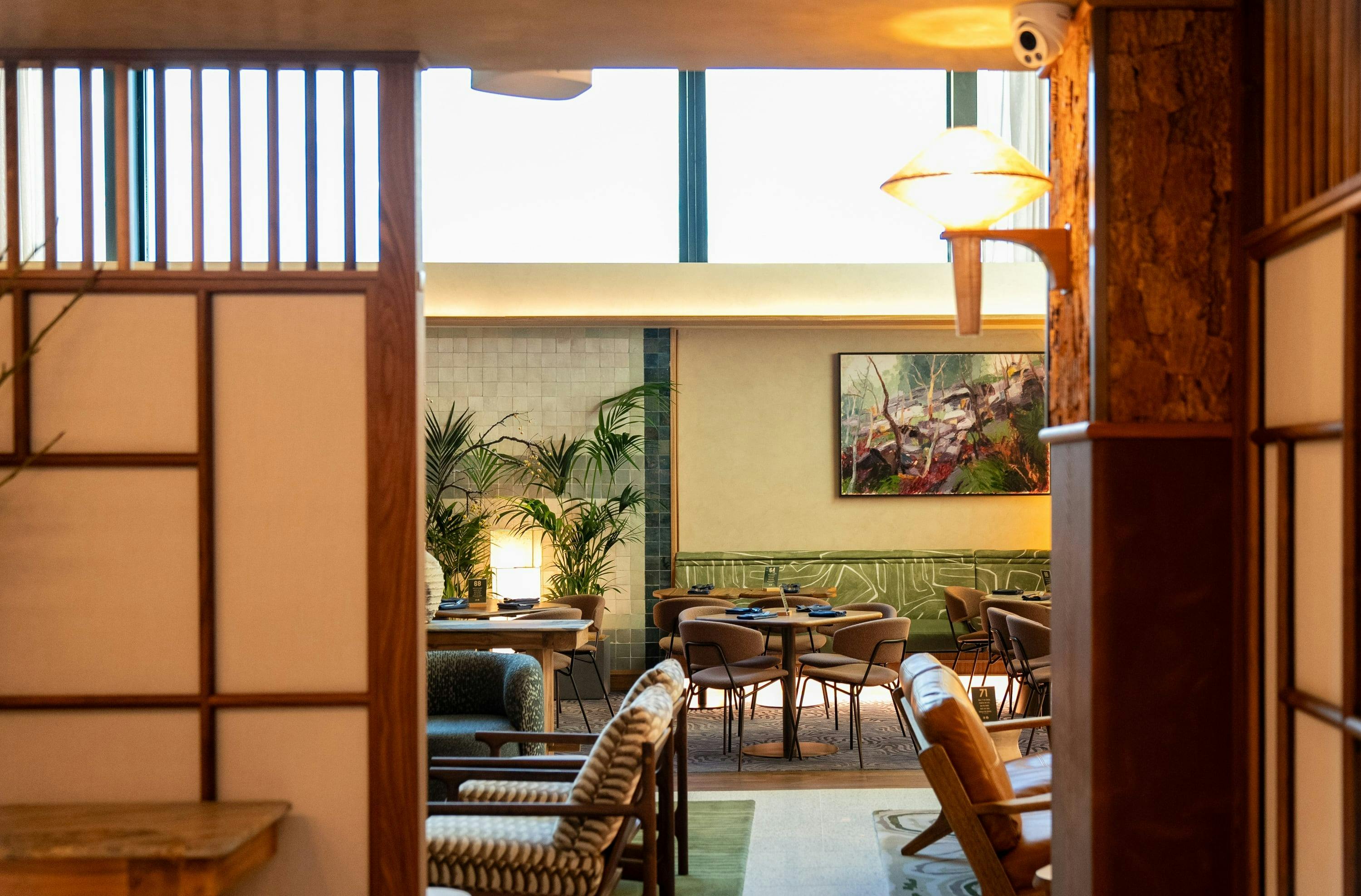 Folk lounge and dining at Gymea Tradies