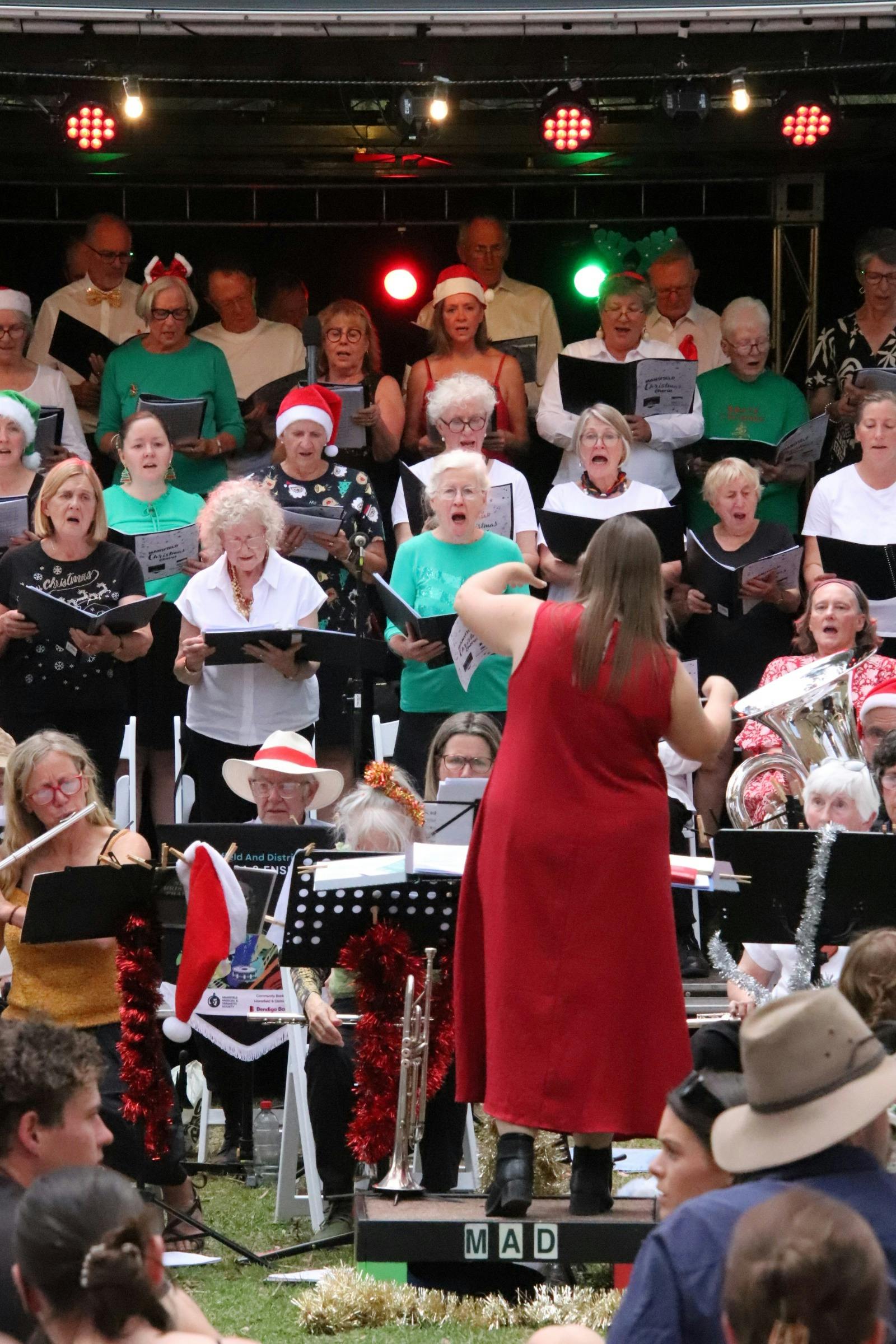 Christmas Chior singing carols
