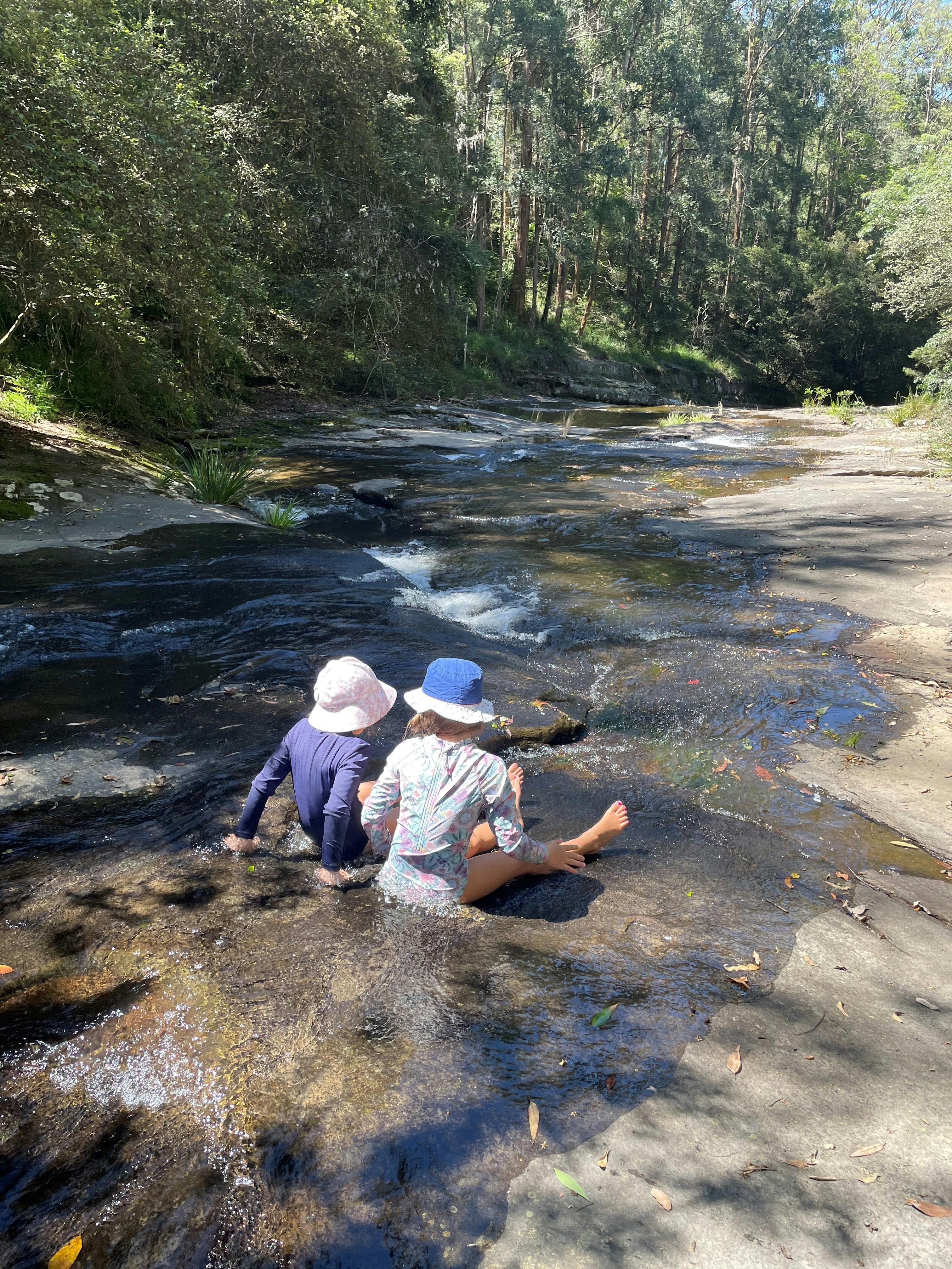 kids on creek