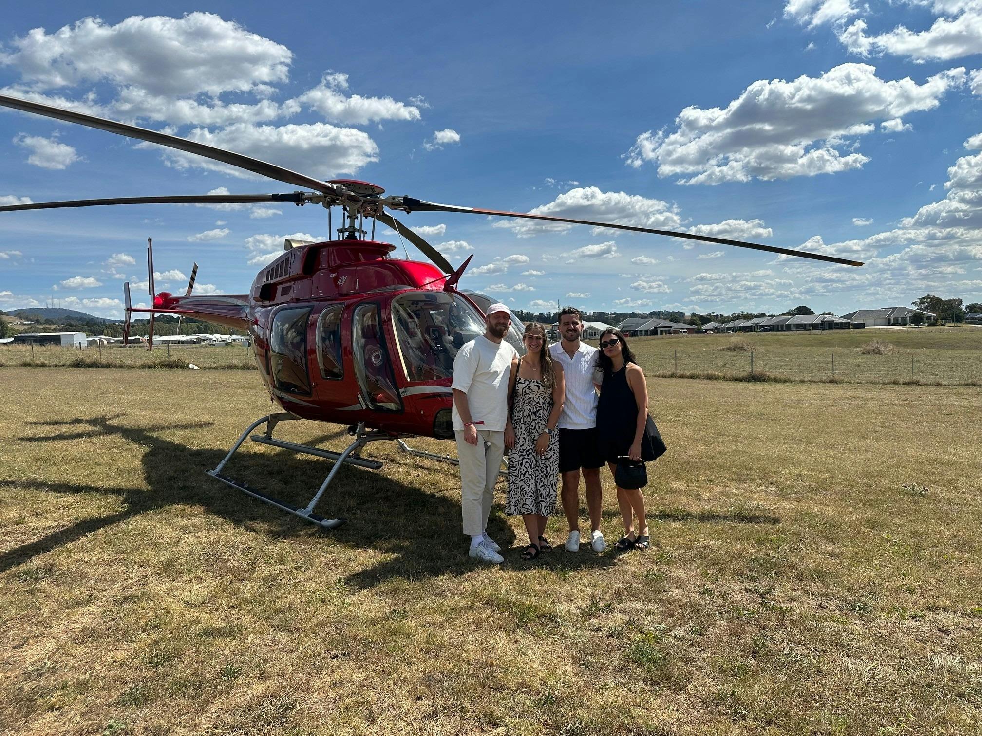 橙色直升機葡萄酒之旅