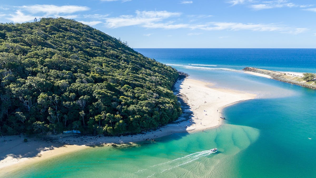 Tallebudgera Creek and Burleigh headlands