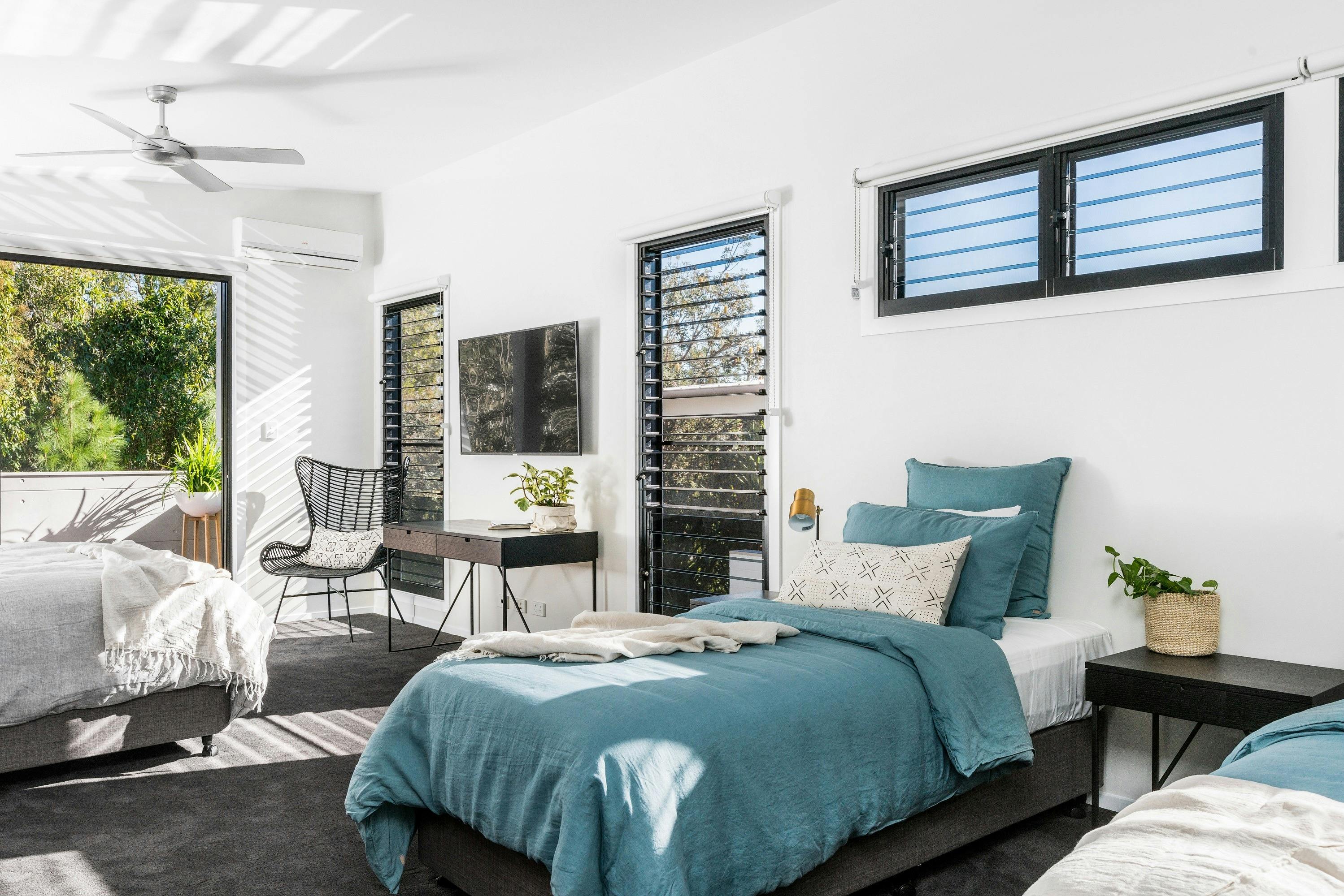 Catalina's Byron Bay Bedroom one with en suite