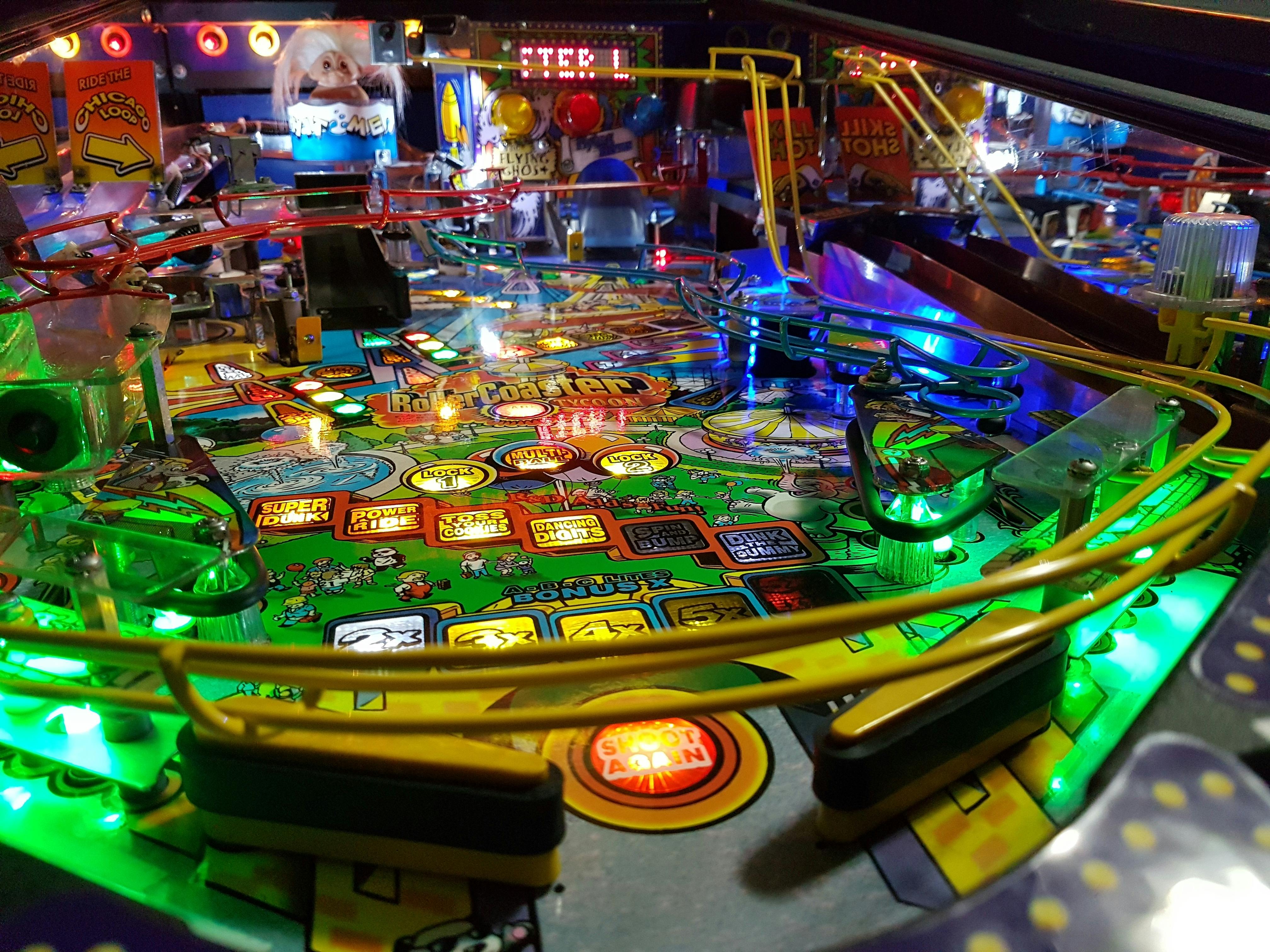 Rollercoaster Tycoon game playing field