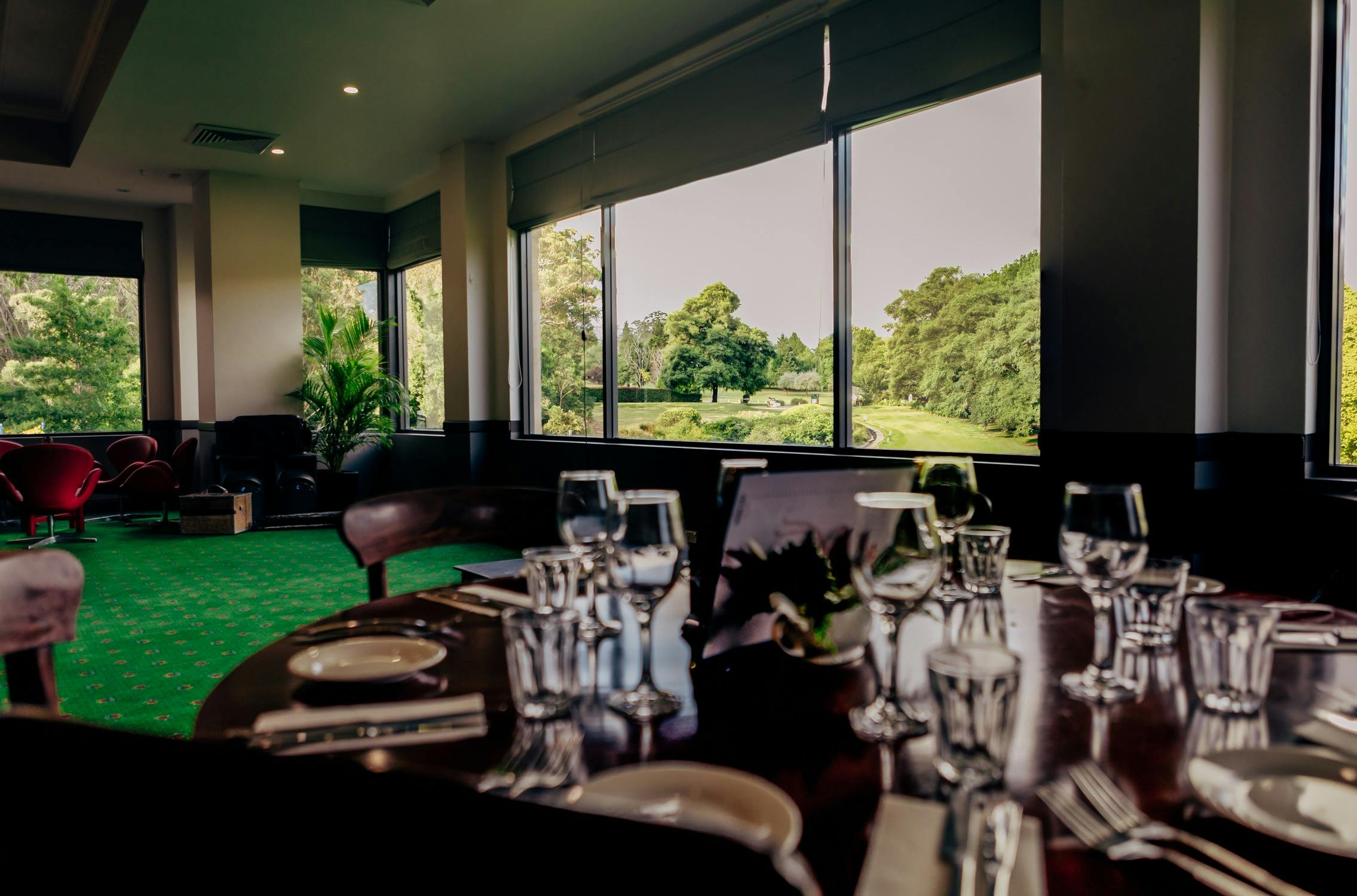dining room view