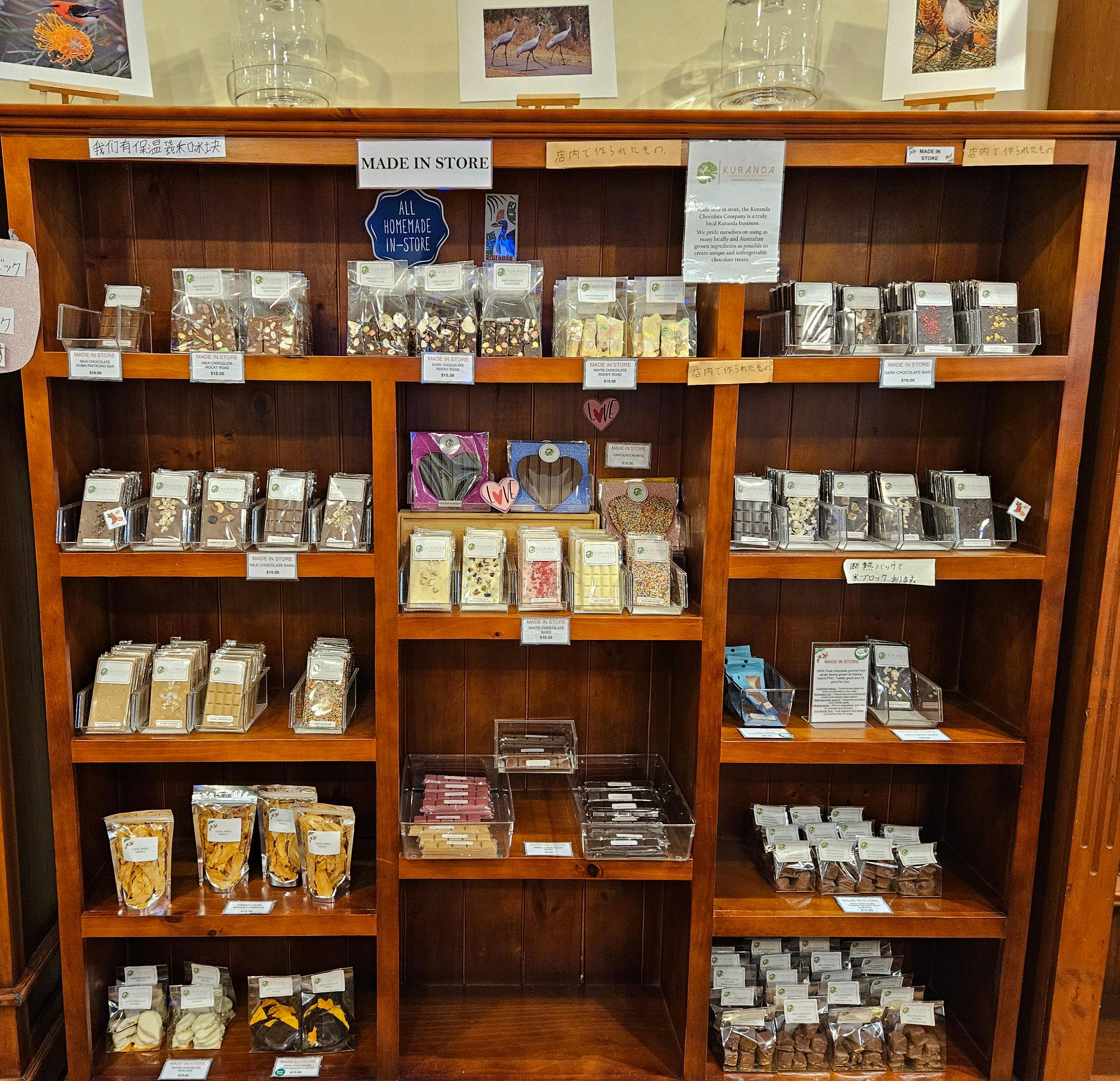 Kuranda Chocolate Company chocolate bars