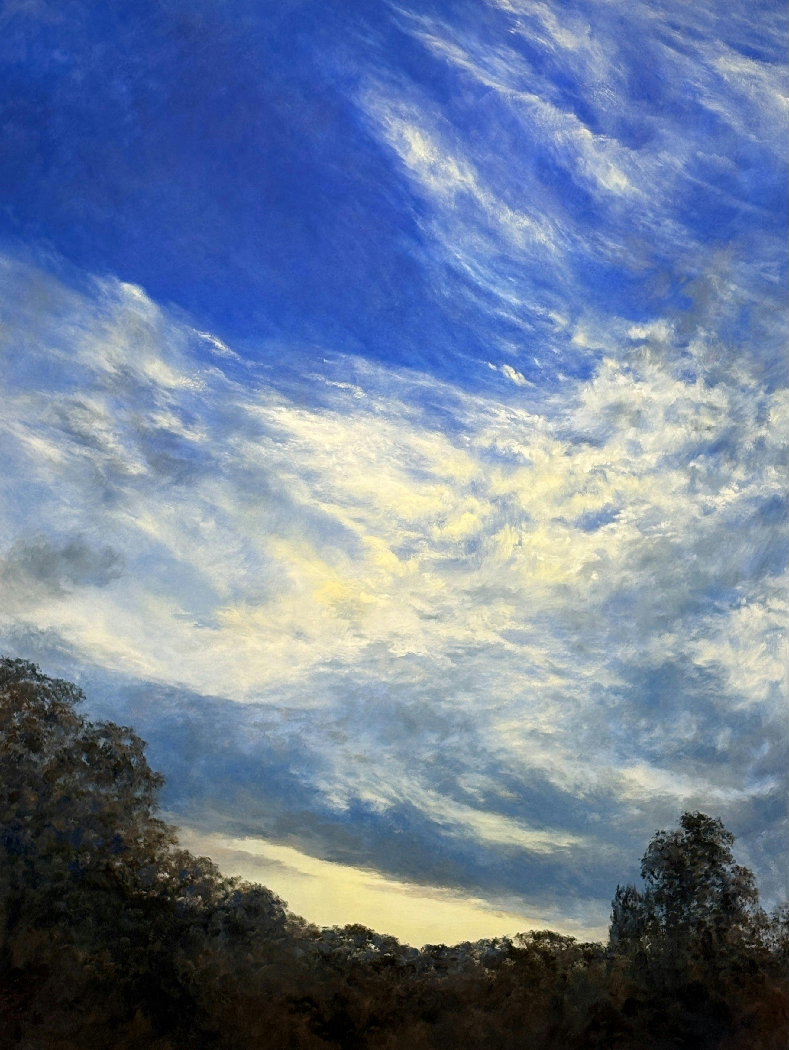 Falling Upwards - Landscape Paintings by Corinne Loxton