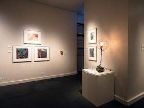 Exhibition space of the TAFE Emerging Artists Exhibition 2016