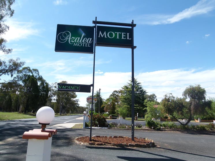 Front of Motel