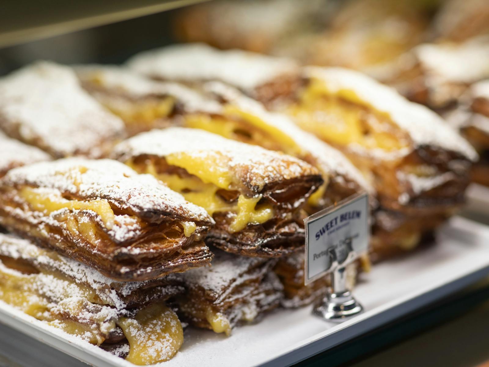 Portuguese desserts available for purchase from Sweet Belem Cake Boutique, Petersham